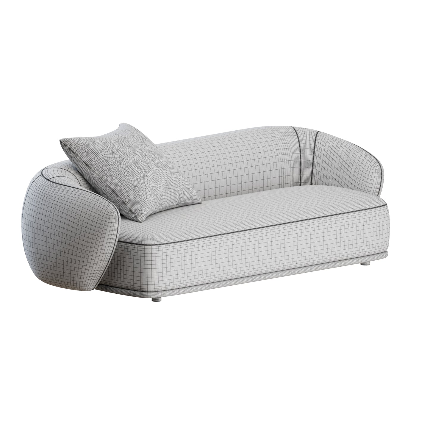 Rene Sofa by Meridiani 3D Model