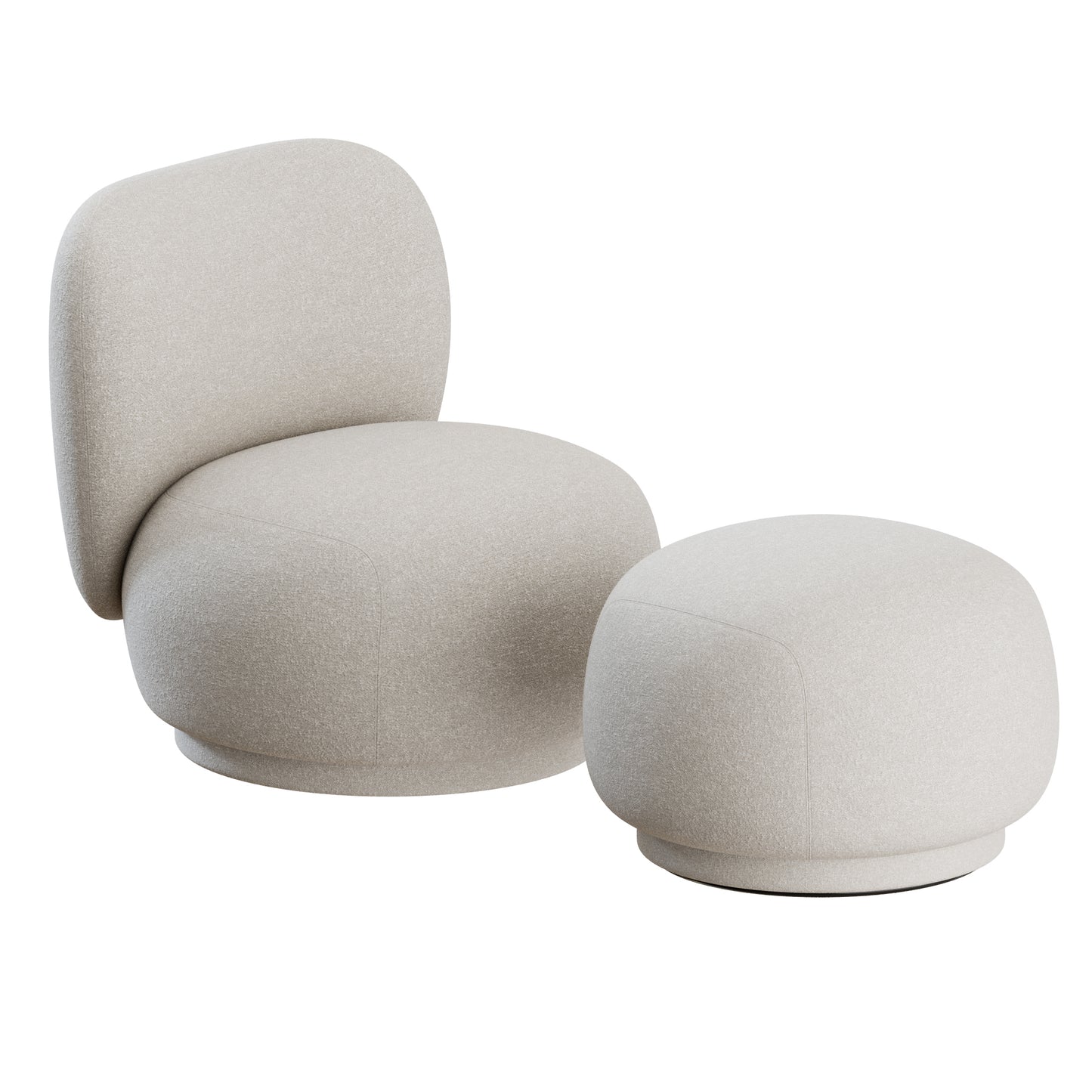 Rico Piccolo Lounge Chair by Ferm Living 3D Model