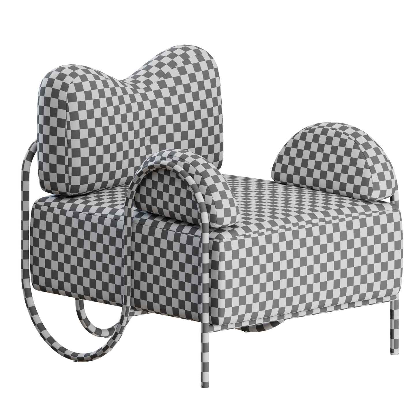 Robins Armchair by Egg Collective 3D Model