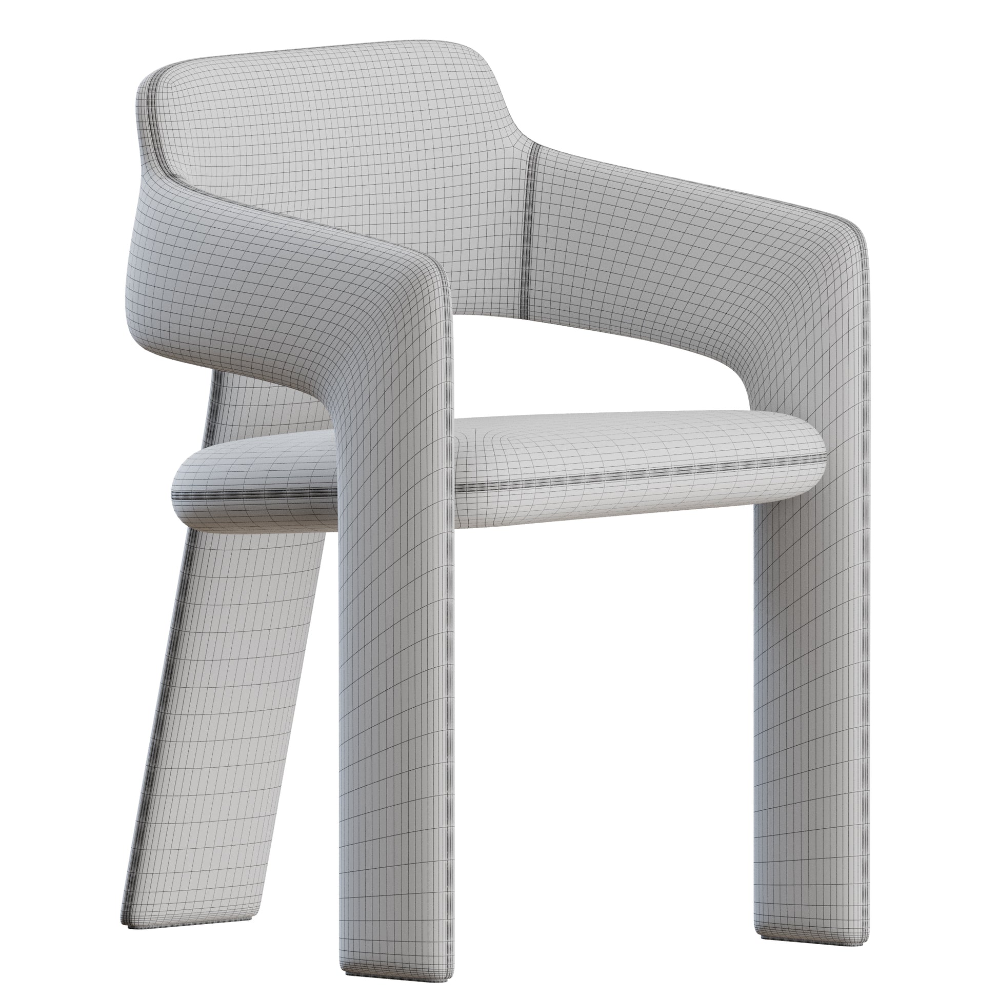 Rochester Chair by Visionaire 3D Model
