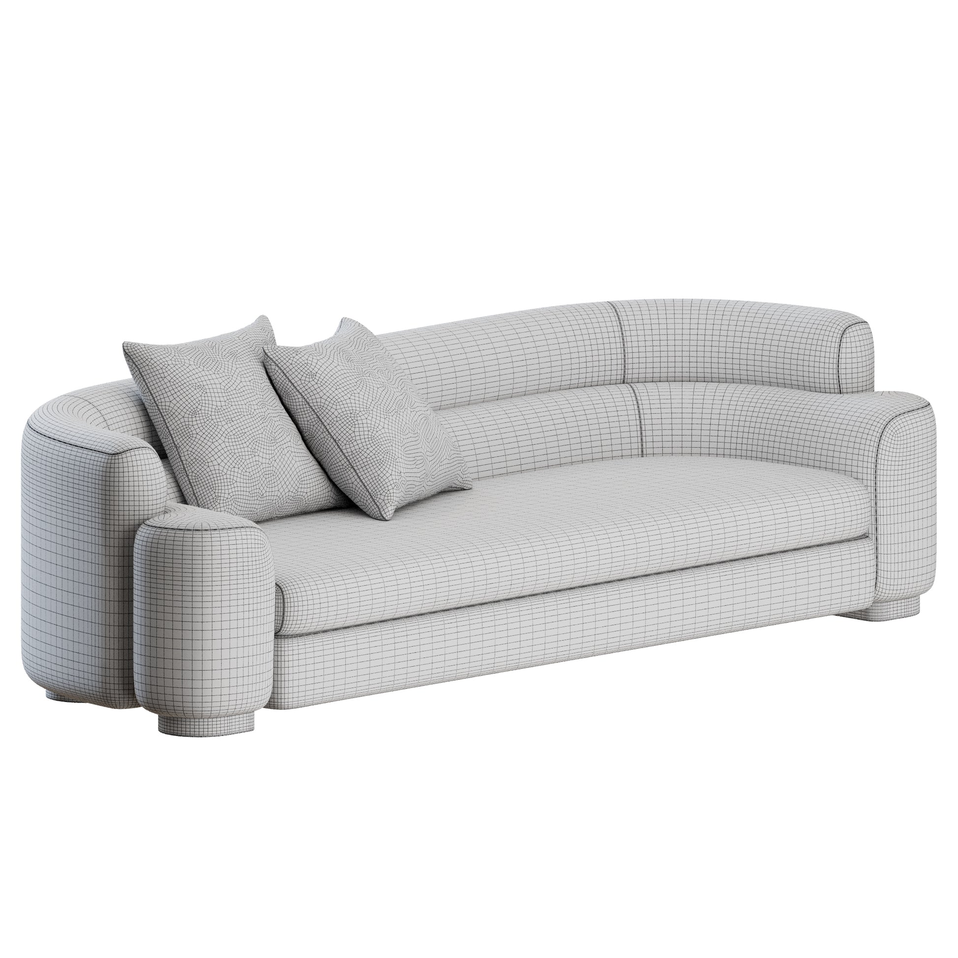 ROS Sofa by Collection Particuliere 3D Model