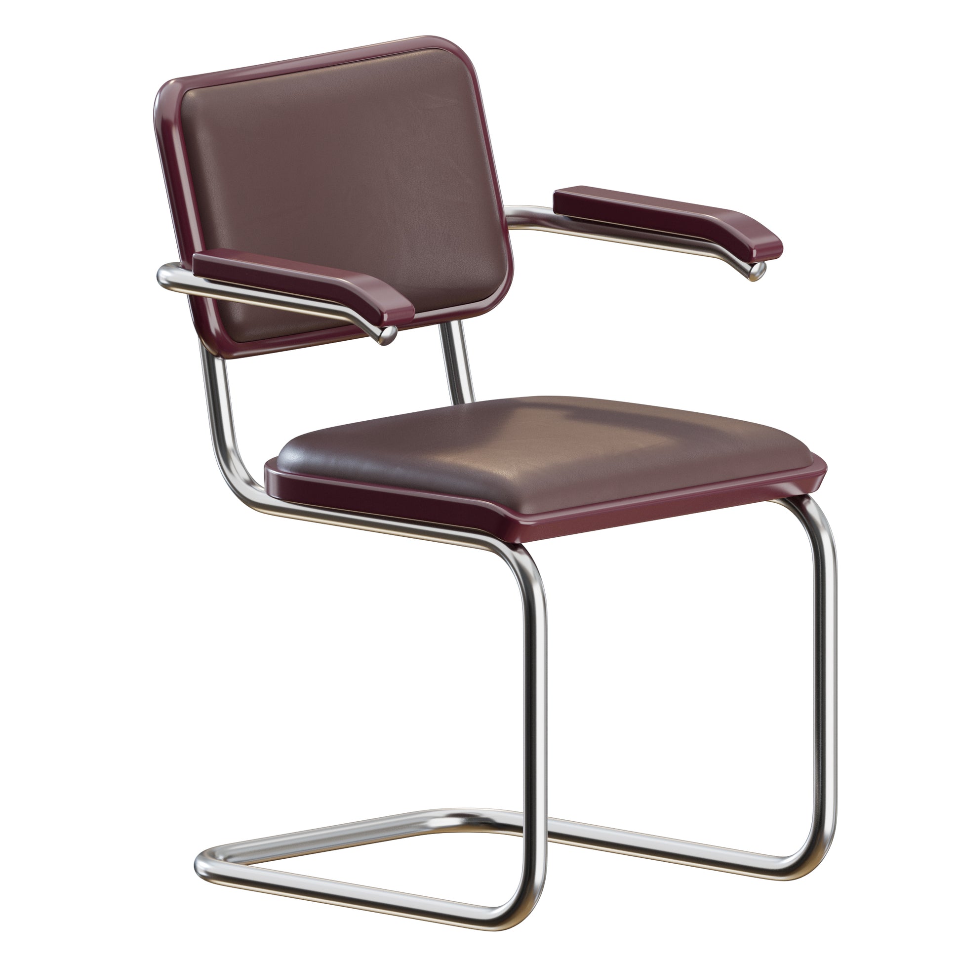 S 64 P Serious Chair by Thonet 3D Model