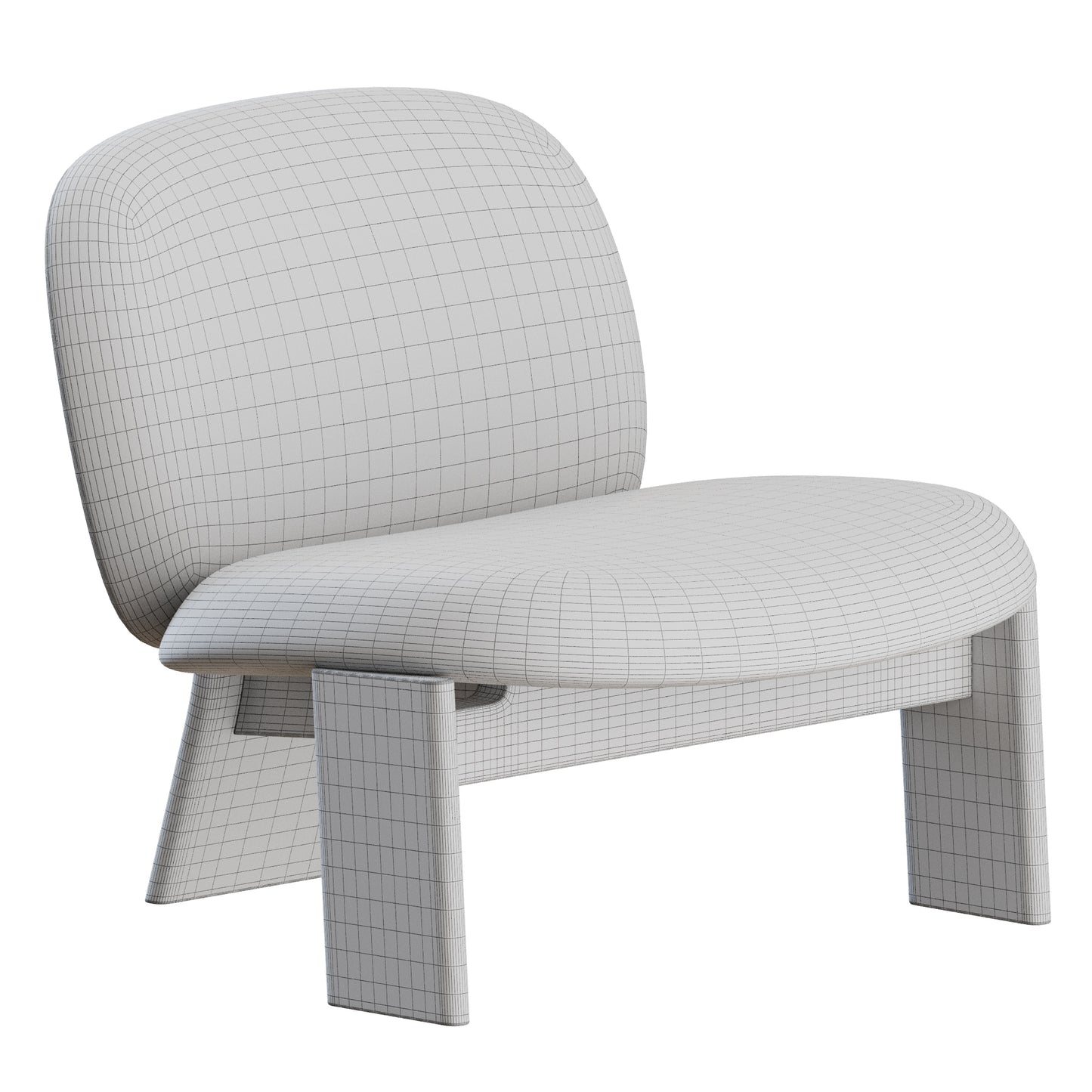 Saki Elite Armchair by Gallotti&Radice 3D Model