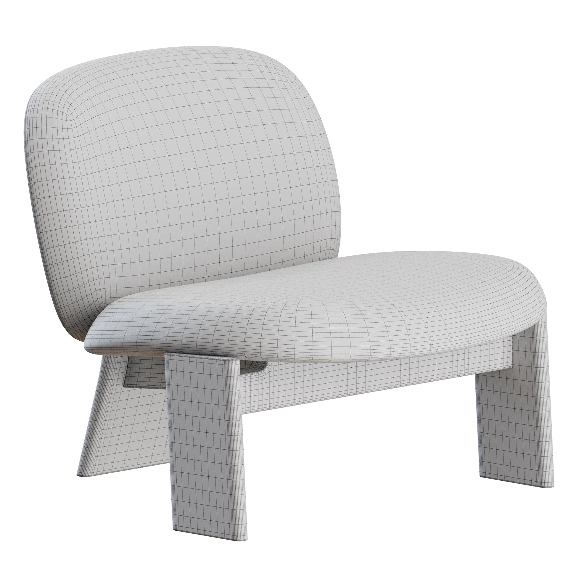 Saki Elite Armchair by Gallotti&Radice 3D Model