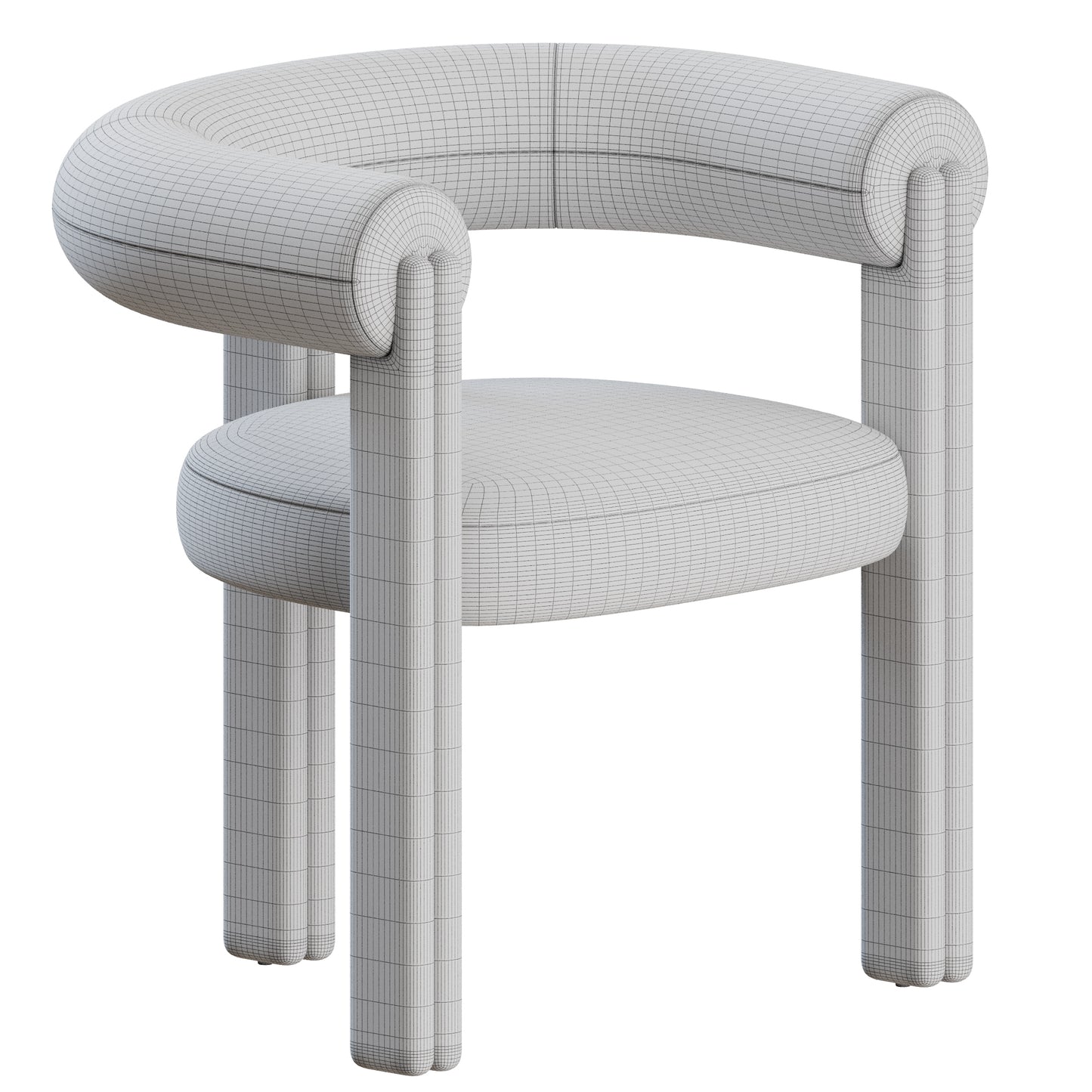 Sevigne Chair by Studio parisien 3D Model