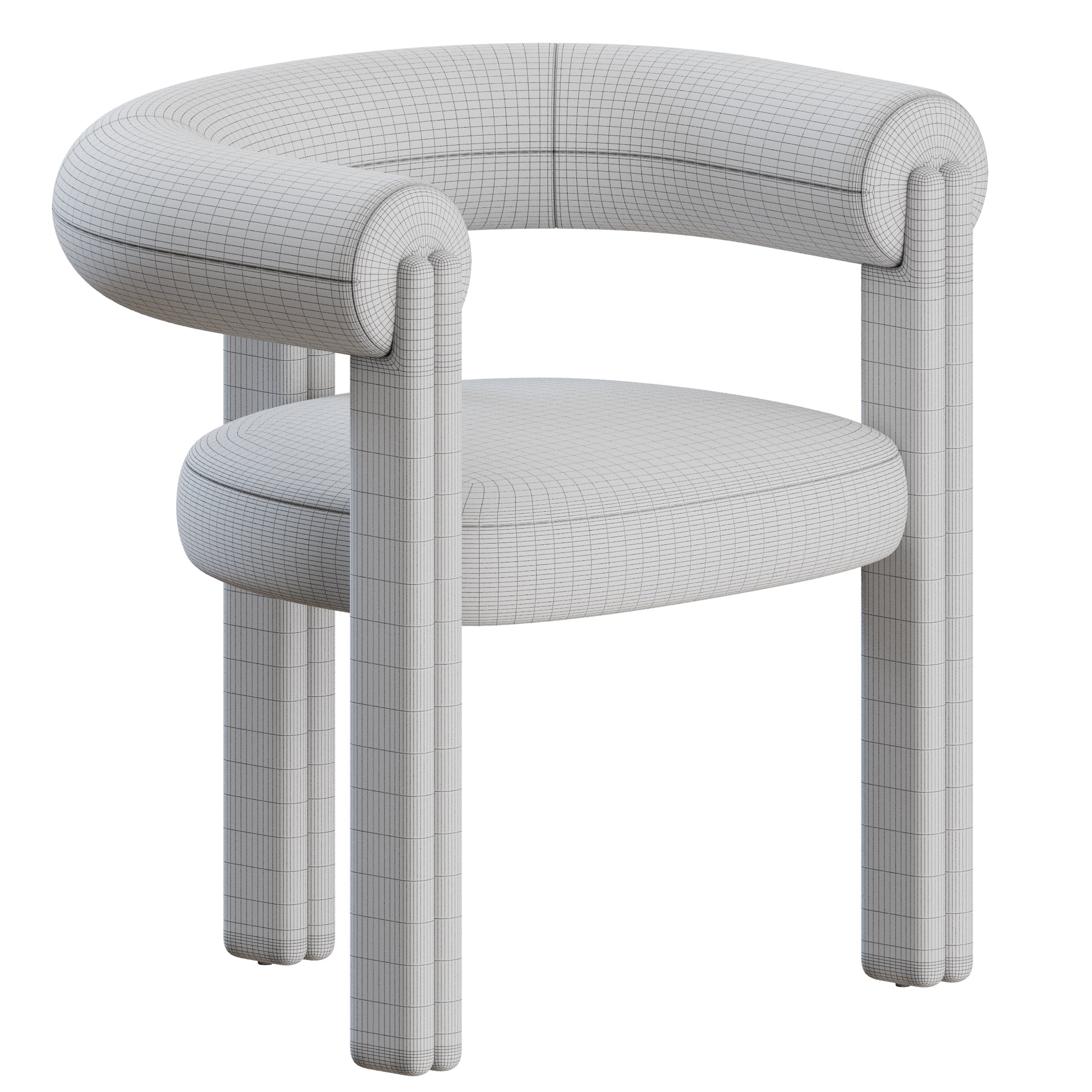 Sevigne Chair by Studio parisien 3D Model