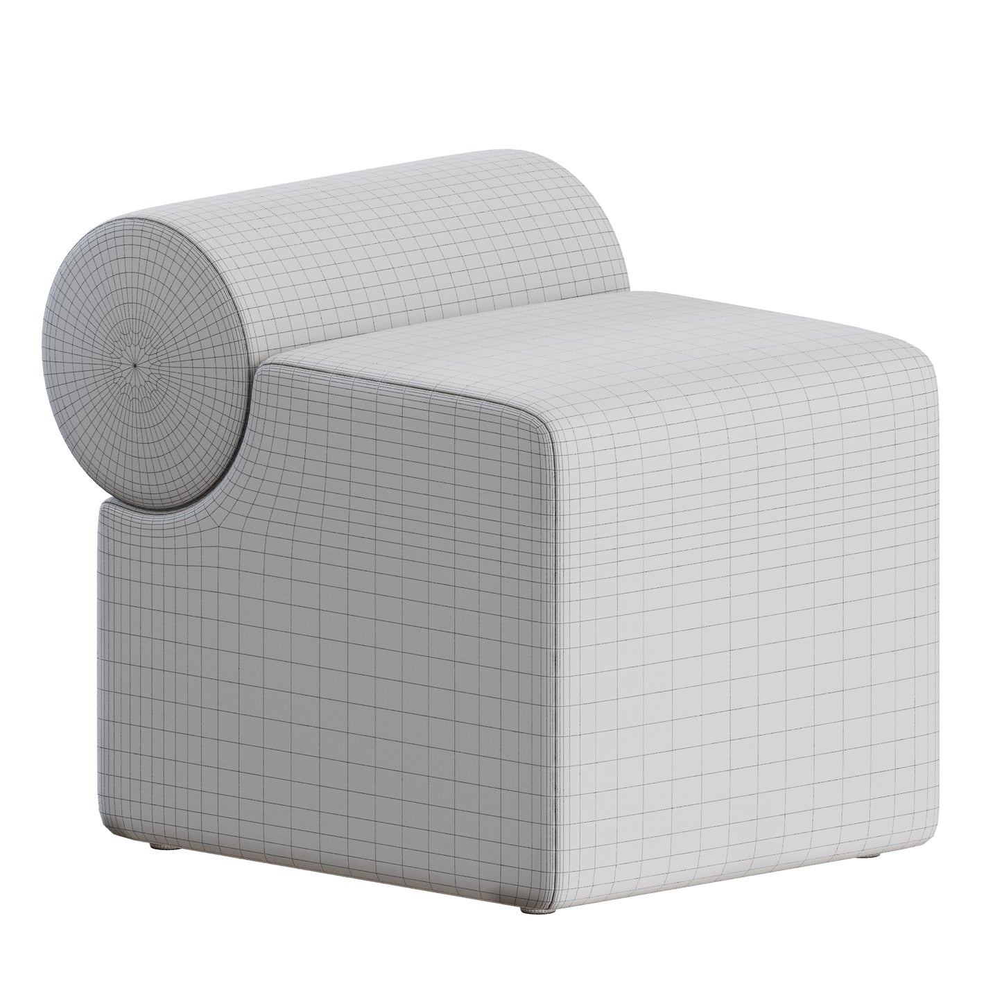 Sfera Ottoman by Kelly Wearstler 3D Model