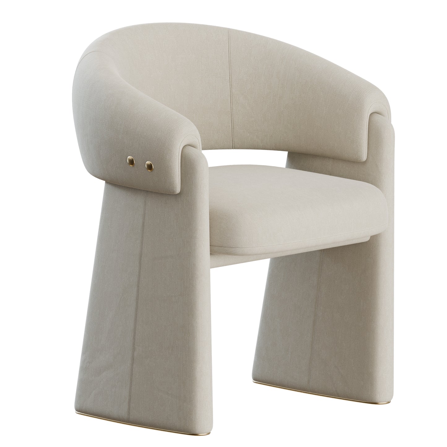 Shelbourne Dining Chair by Mezzo Collection 3D Model