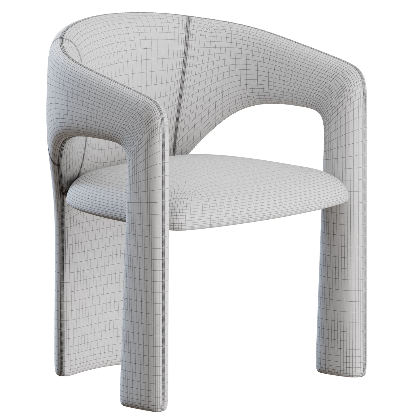 Sienna Chair by Arketipo 3D Model