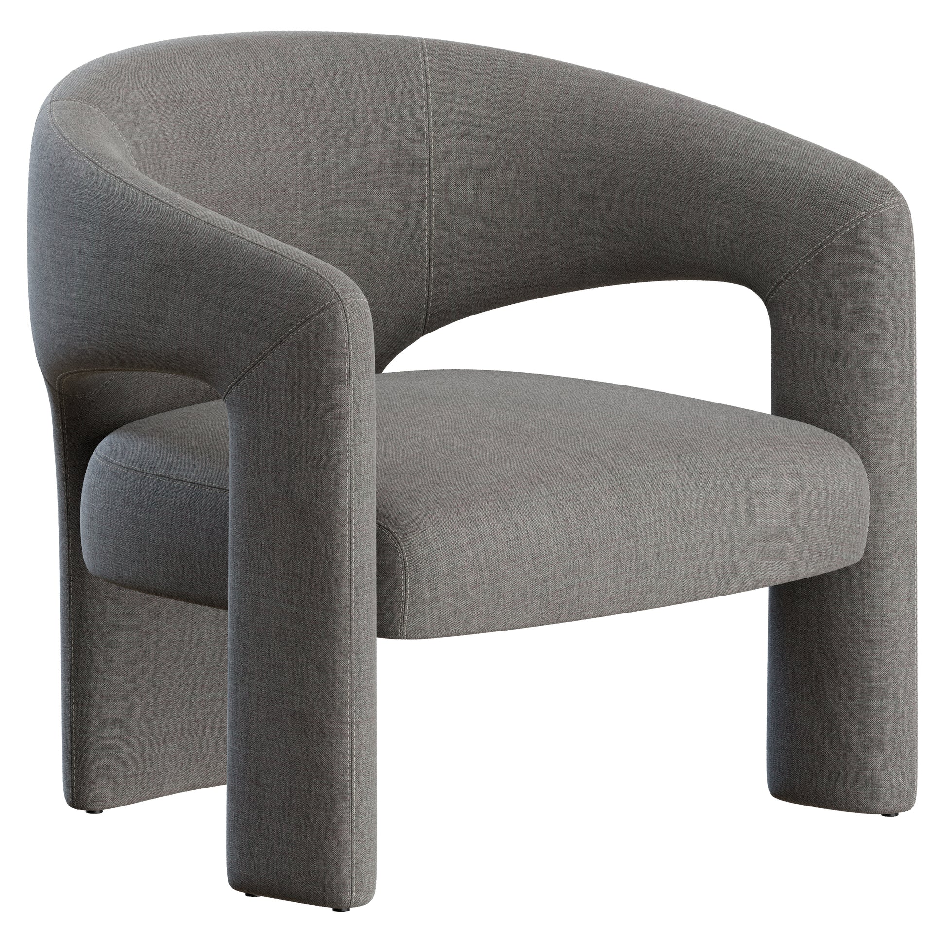 Sienna Grand Armchair by Arketipo 3D Model