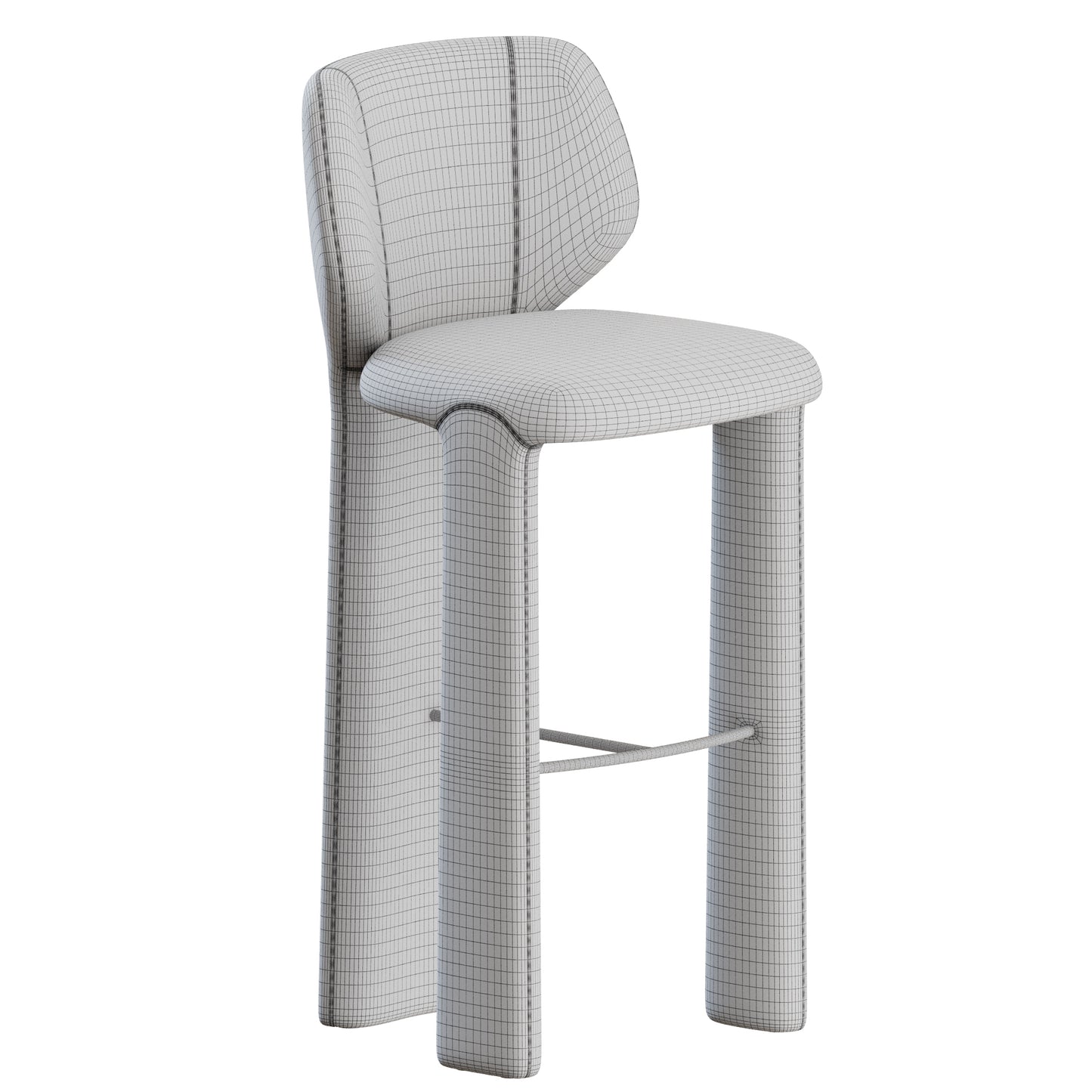 Sienna Stool by Arketipo 3D Model