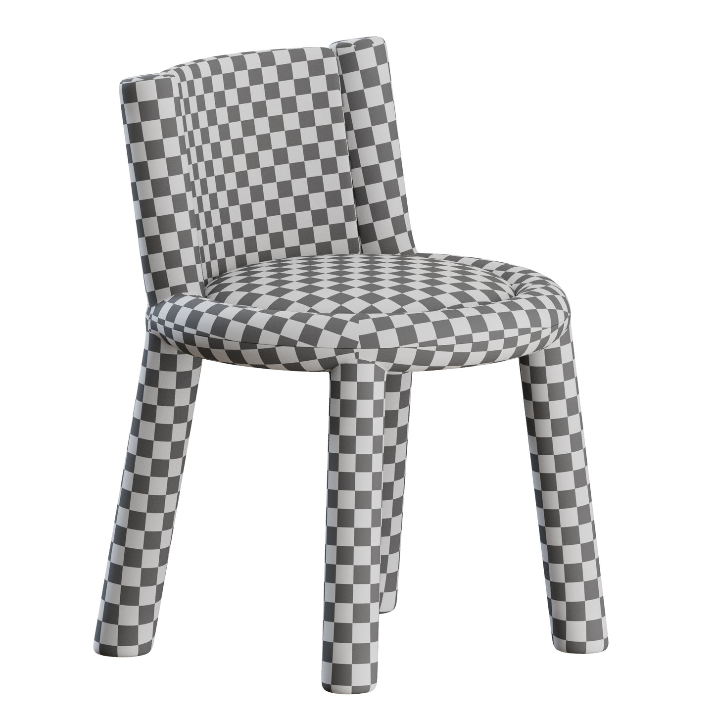 Softy Dining Chair by Potocco 3D Model