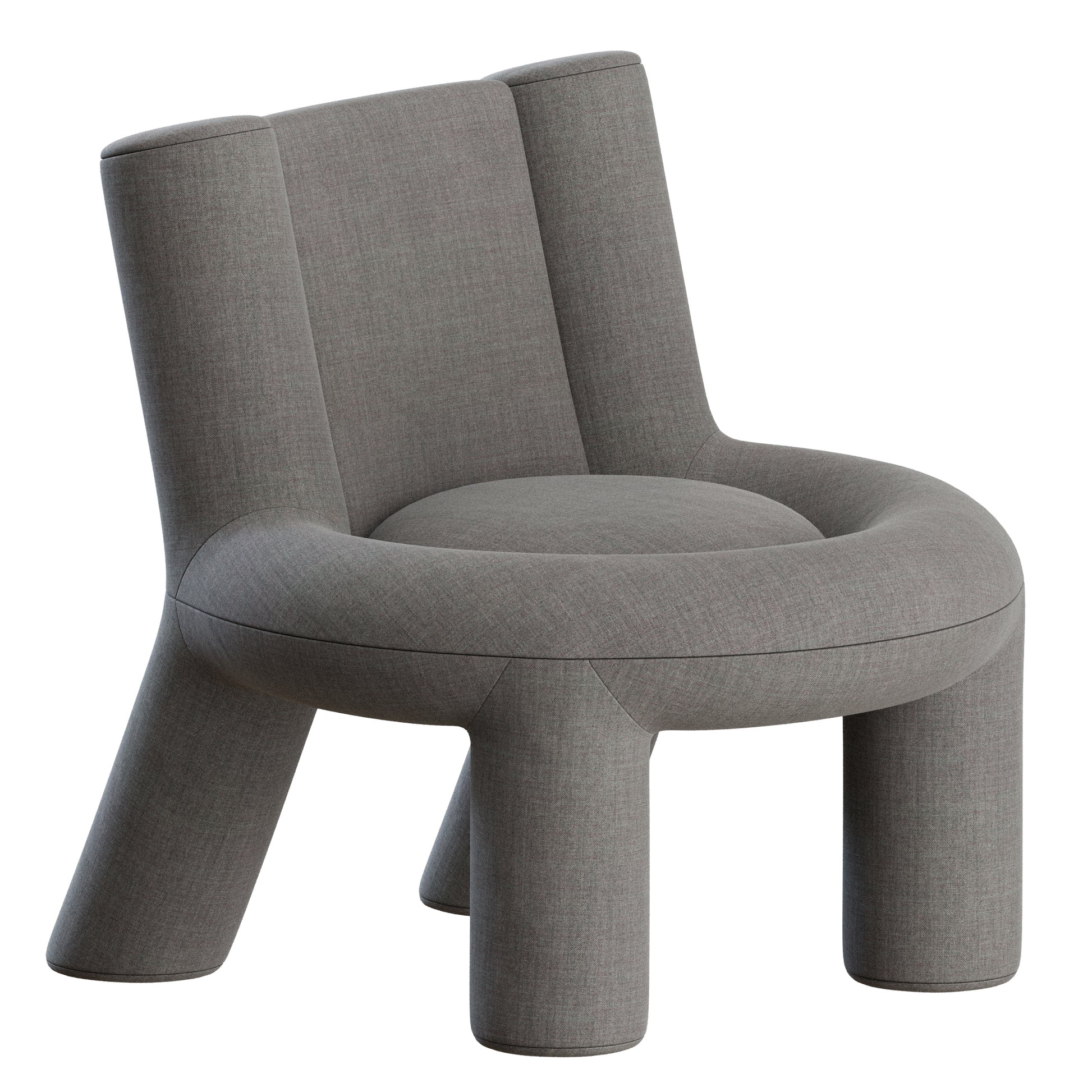 Softy Easy Armchair by Potocco 3D Model