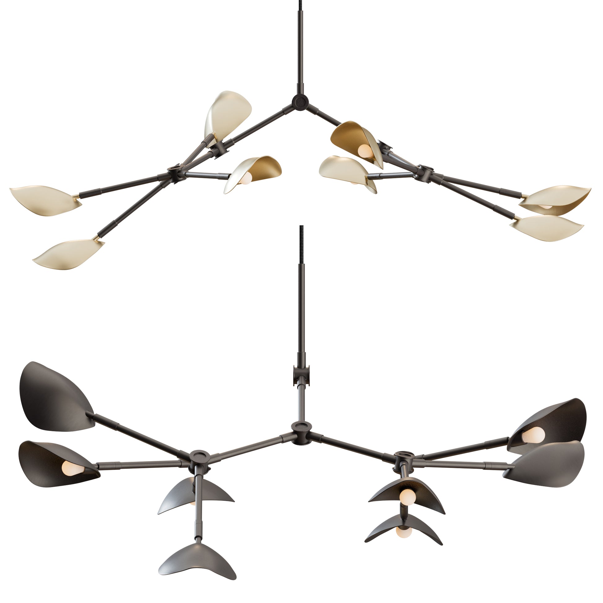 Stingray Chandelier by 101 Copenhagen 3D Model