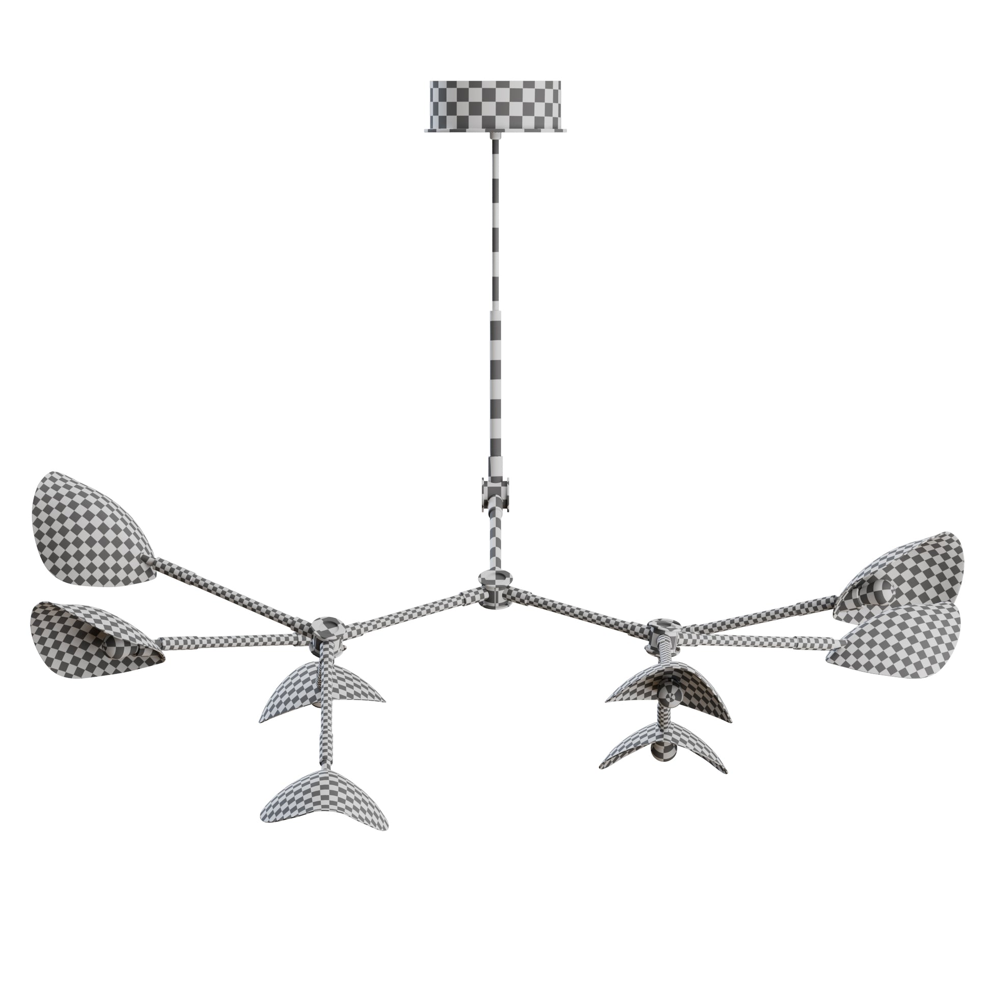 Stingray Chandelier by 101 Copenhagen 3D Model