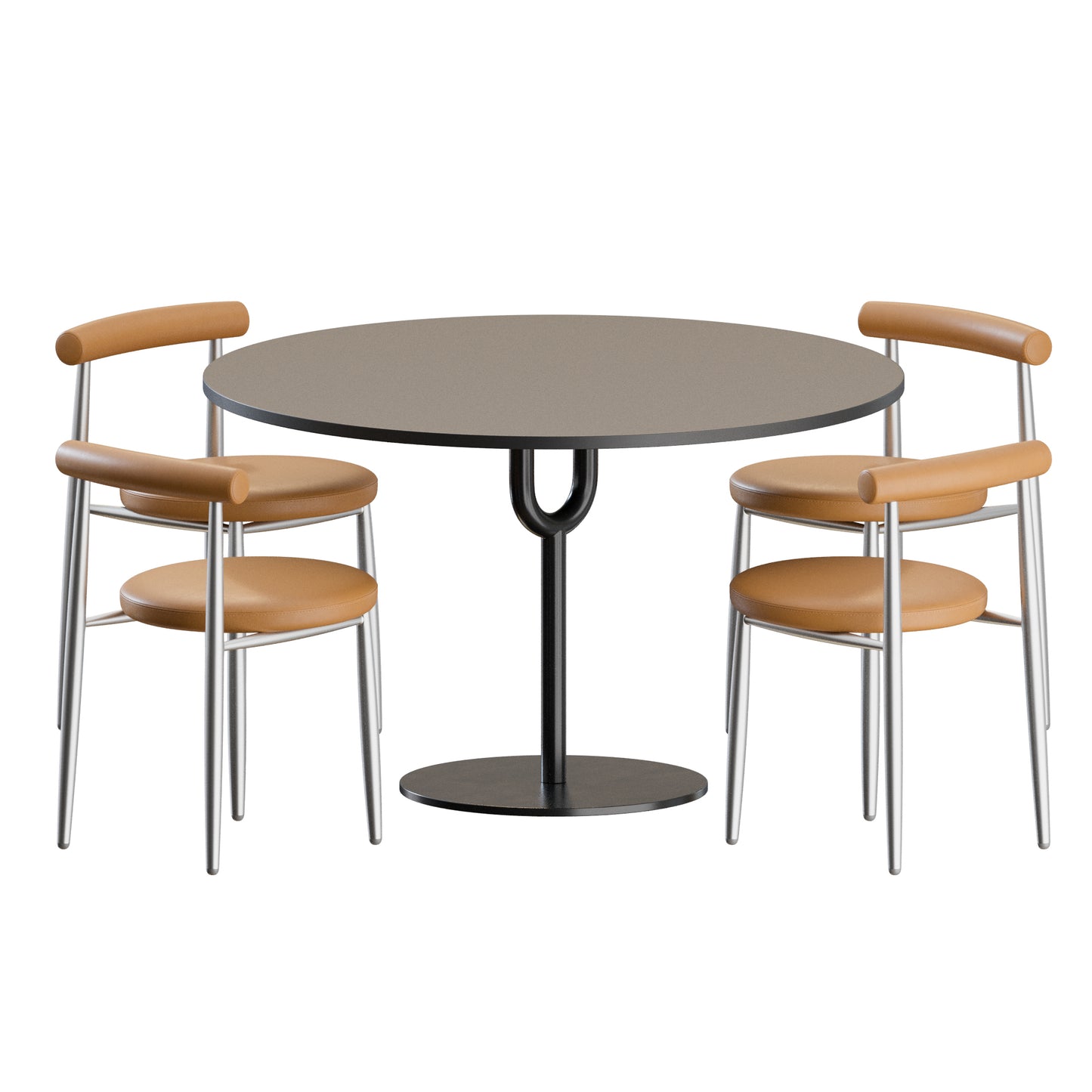 Swage Dining Set by Design By Them 3D Model
