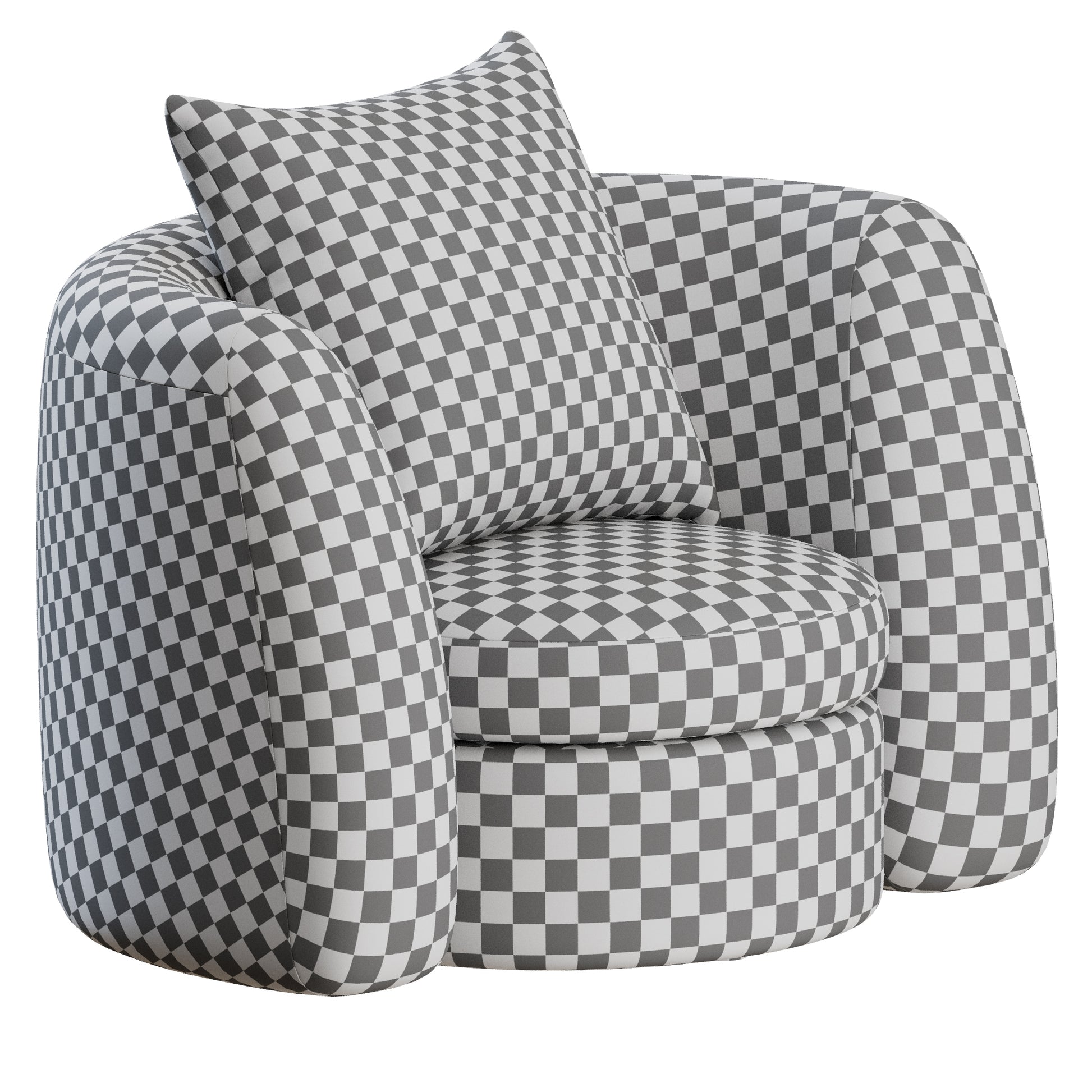 SYD Lounge Chair by Delcourt Collection 3D Model