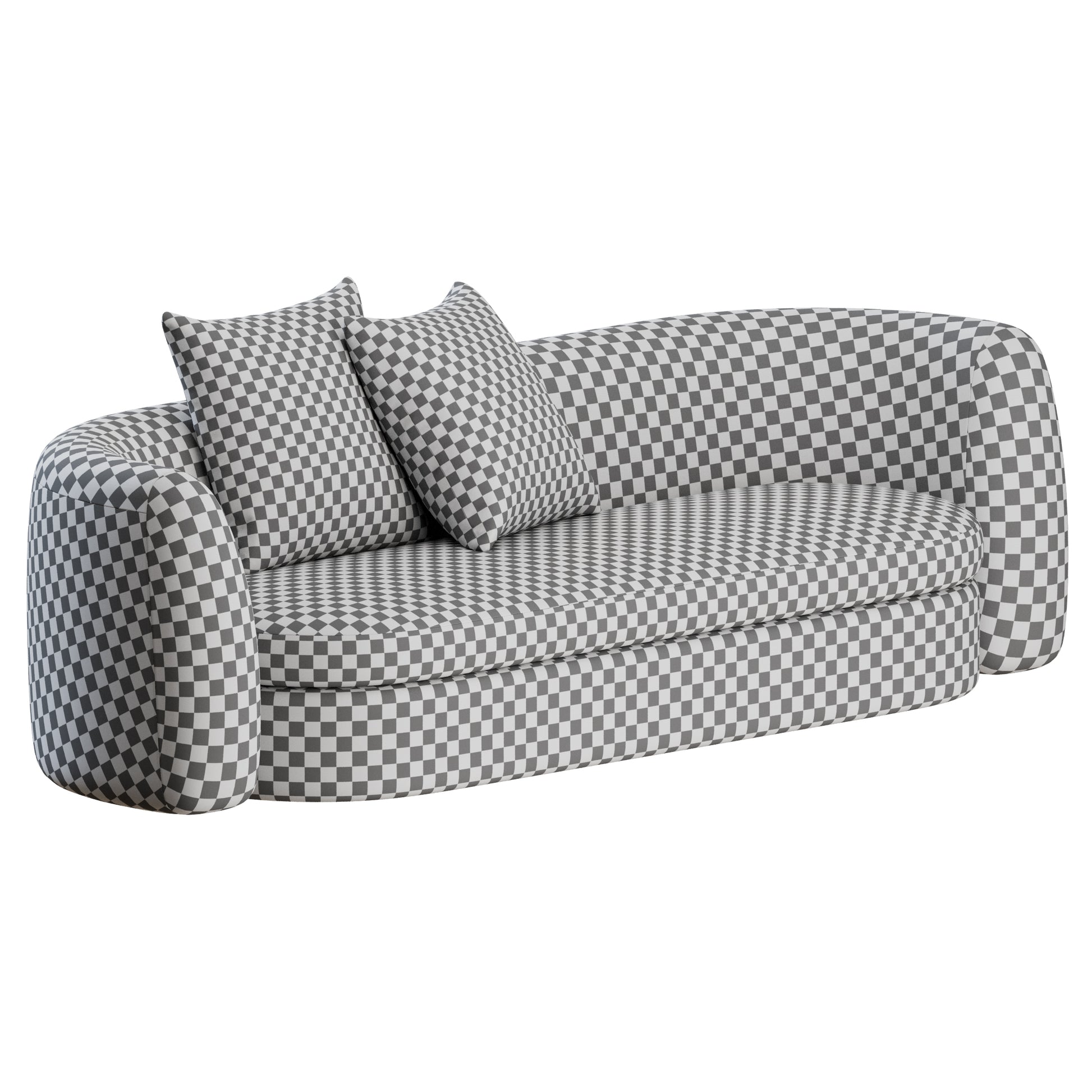 SYD Straight Sofa by Delcourt Collection 3D Model