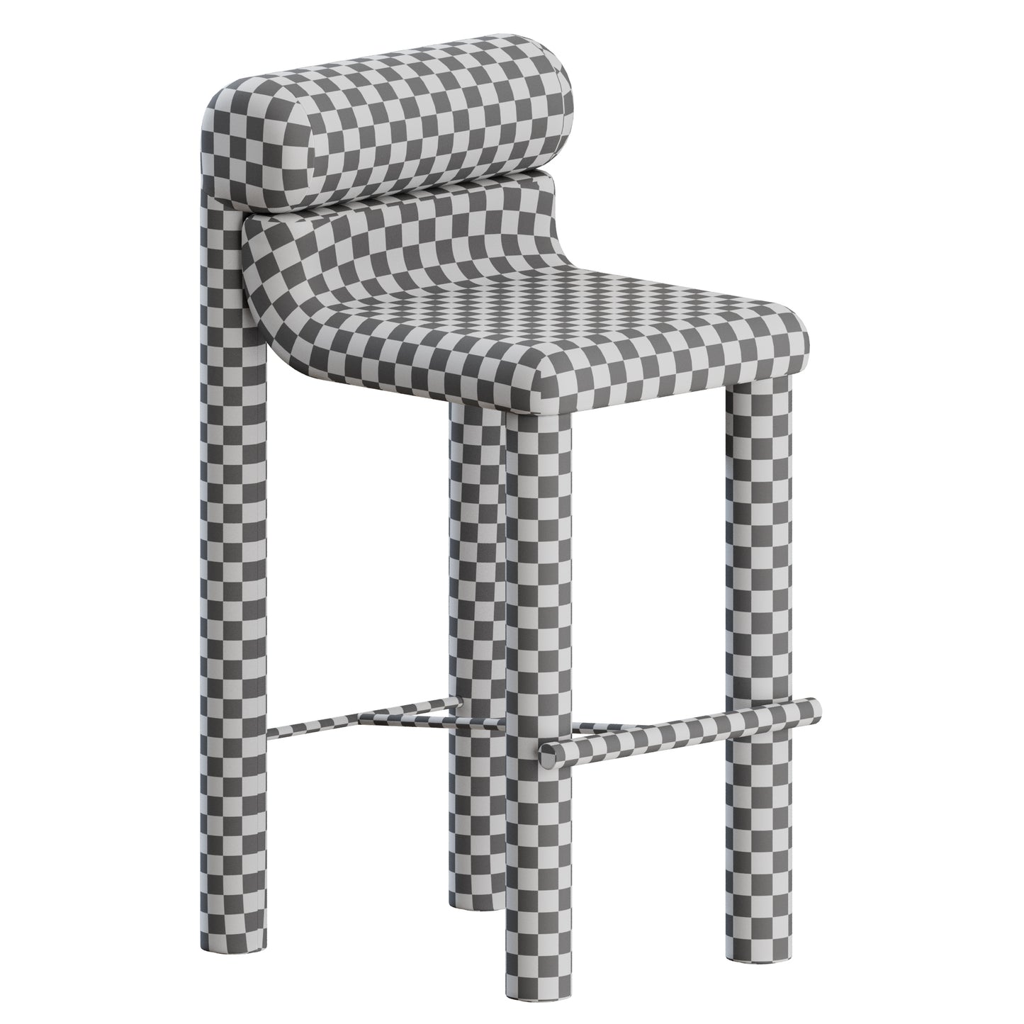 Tacto High Stool by Uneven Objects 3D Model