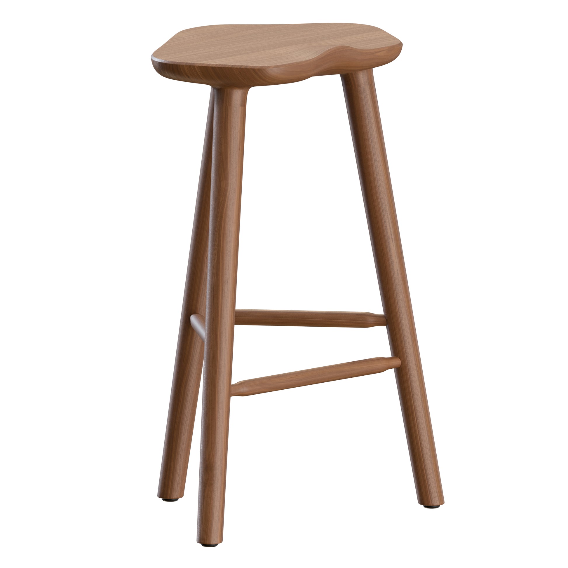 Tam Counter Stool 3 Legs by Peca Estudio 3D Model