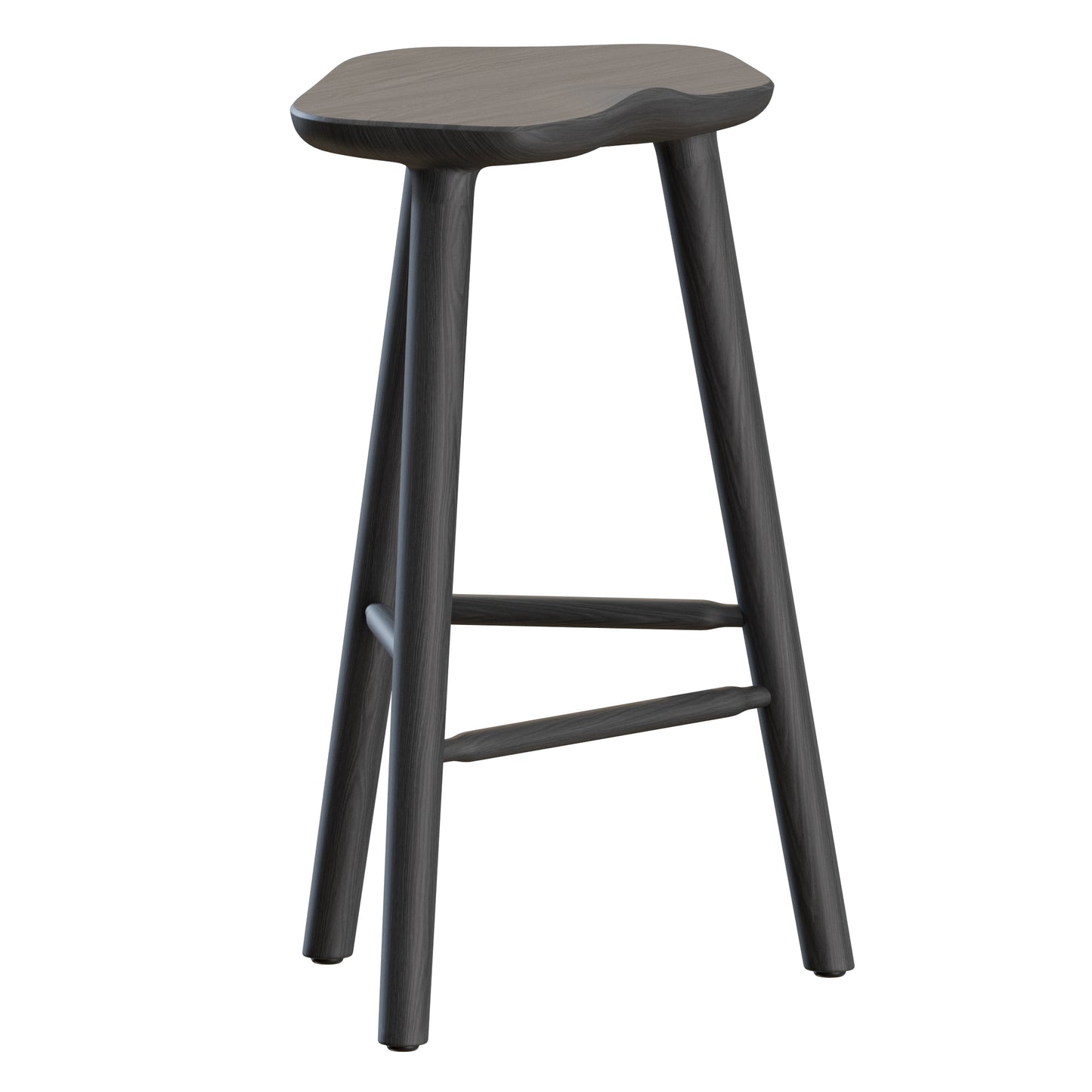 Tam Counter Stool 3 Legs by Peca Estudio 3D Model