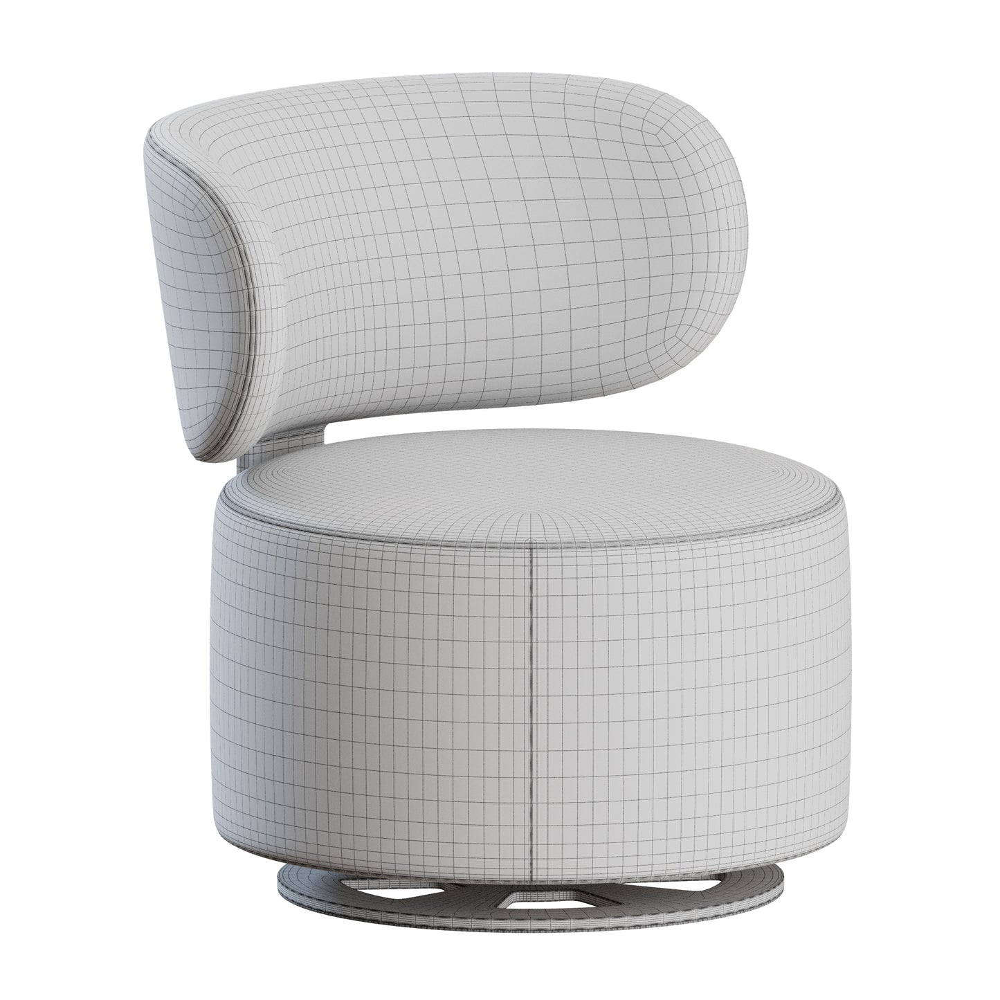 Tamburound Armchair by Cassina 3D Model