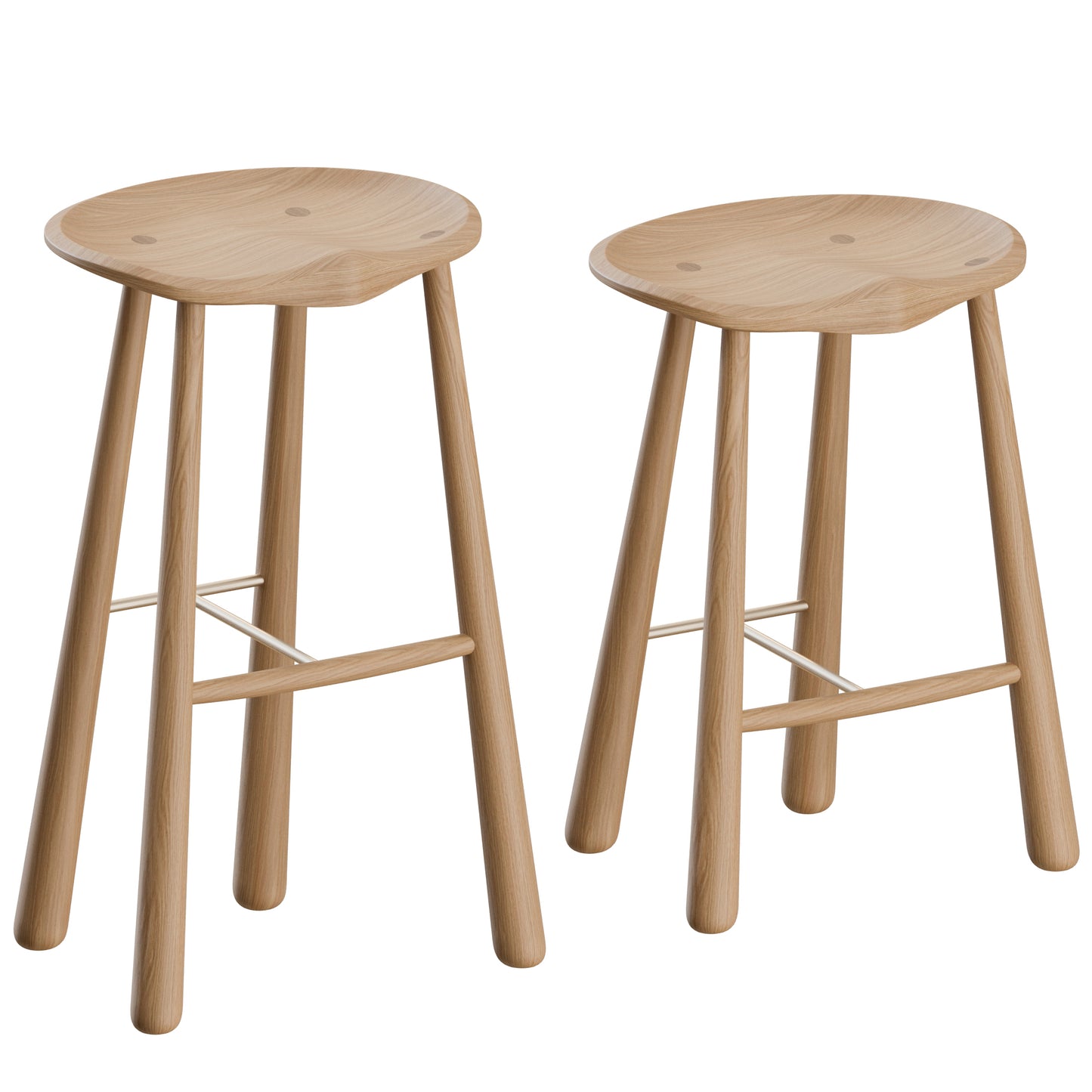 Taper Bar Stool by Roll and Hill 3D Model