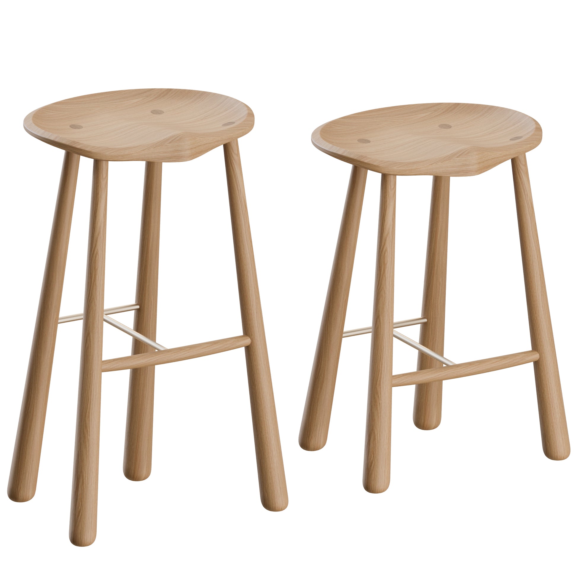 Taper Bar Stool by Roll and Hill 3D Model