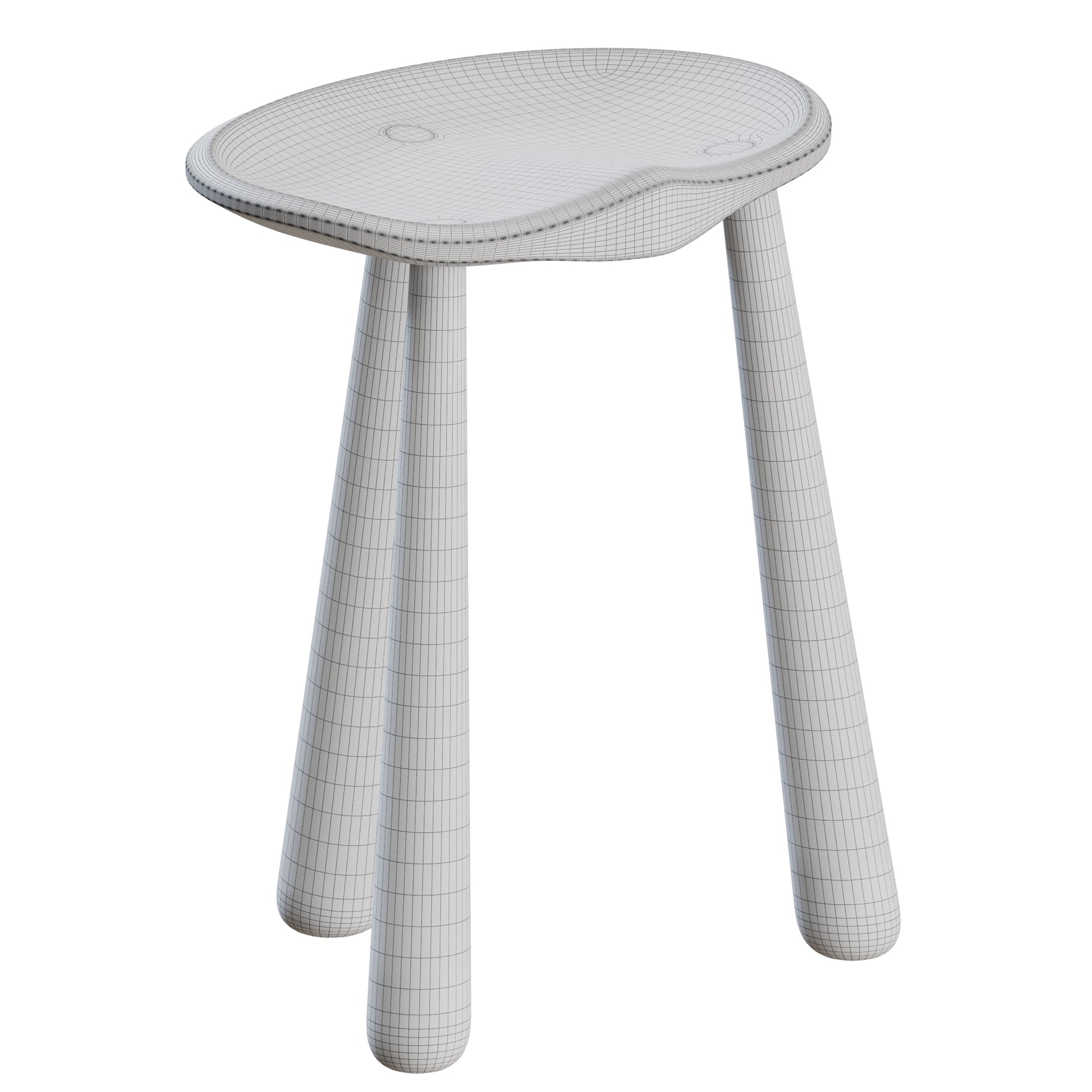 Taper Stool by Roll and Hill 3D Model