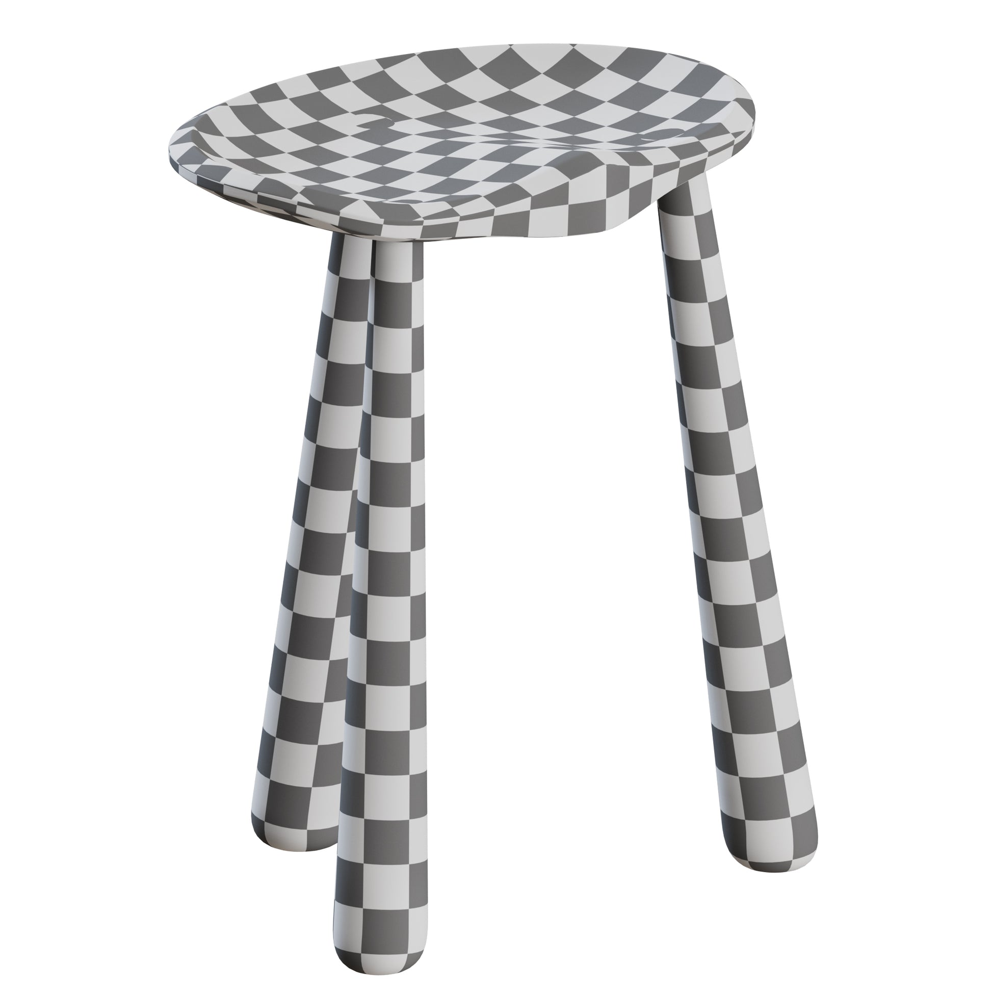 Taper Stool by Roll and Hill 3D Model