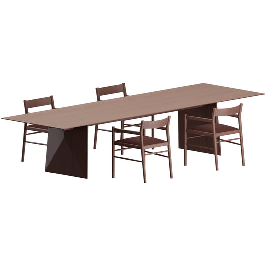 Tecla Chair Kanji Table by Paola Lenti 3D Model