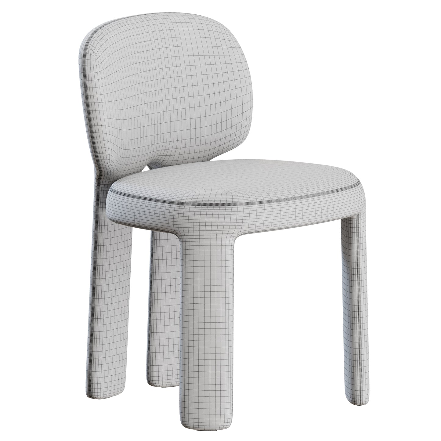 Teia Chair by Bonaldo 3D Model