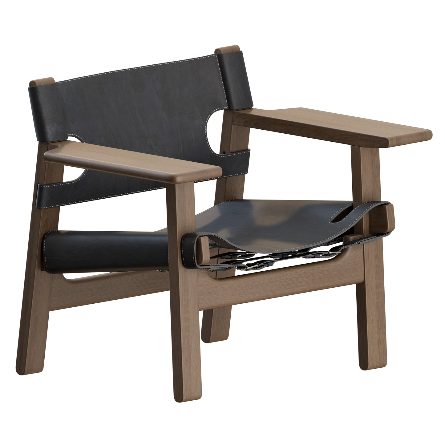 The Spanish Chair by Fredericia 3D Model