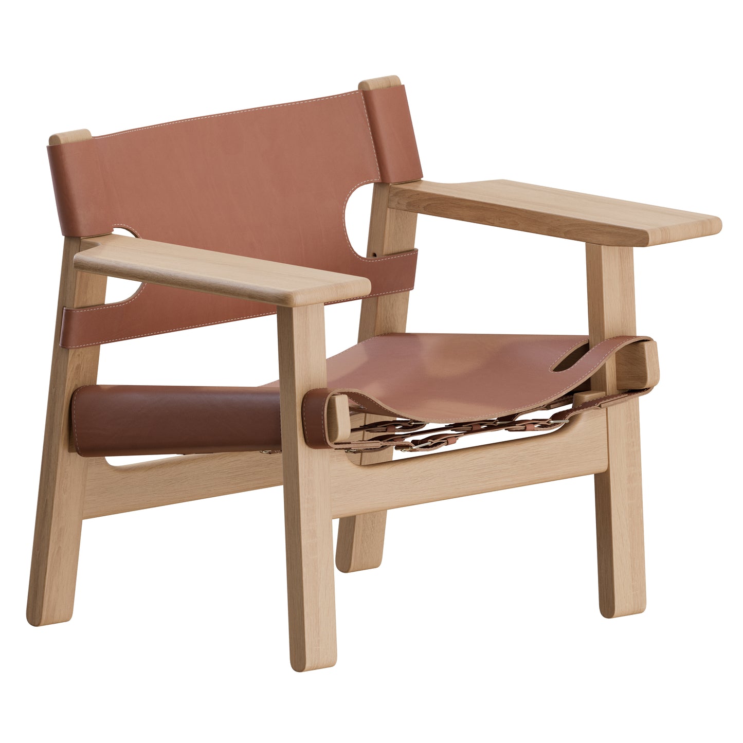 The Spanish Chair by Fredericia 3D Model