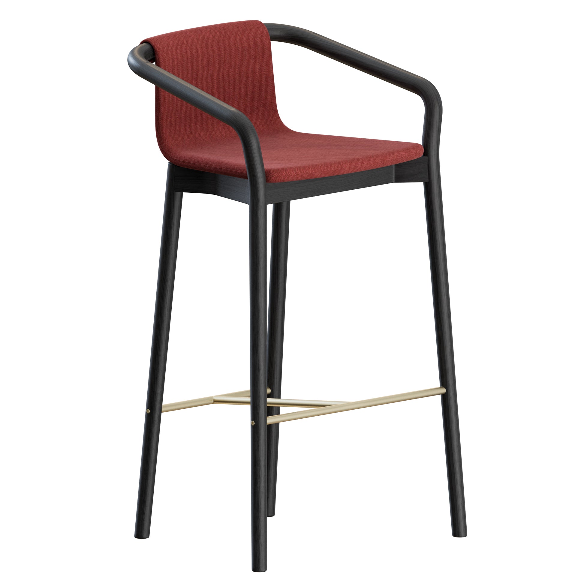 Thomas Stool Counter Upholstery by SP01 Design 3D Model