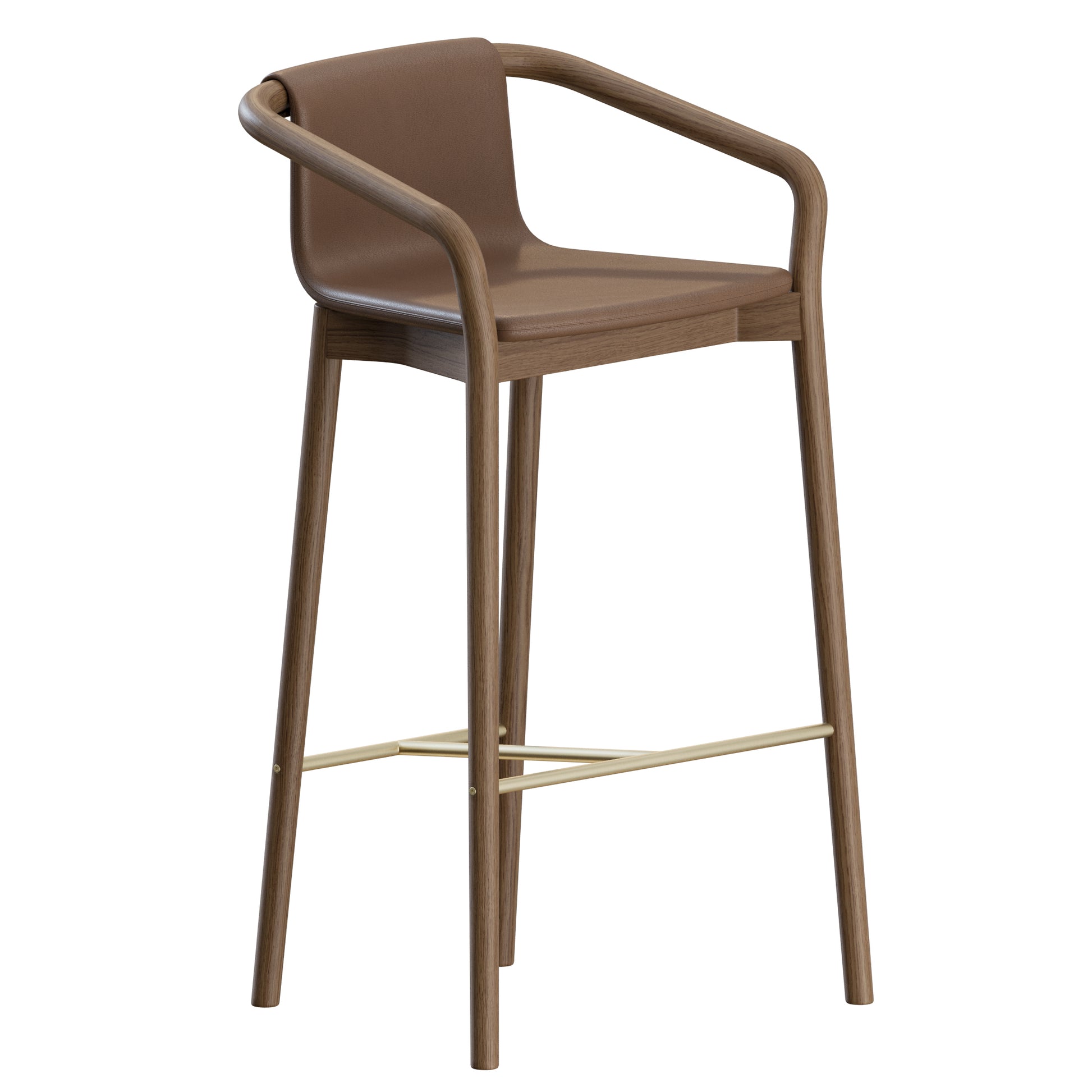 Thomas Stool Counter Upholstery by SP01 Design 3D Model