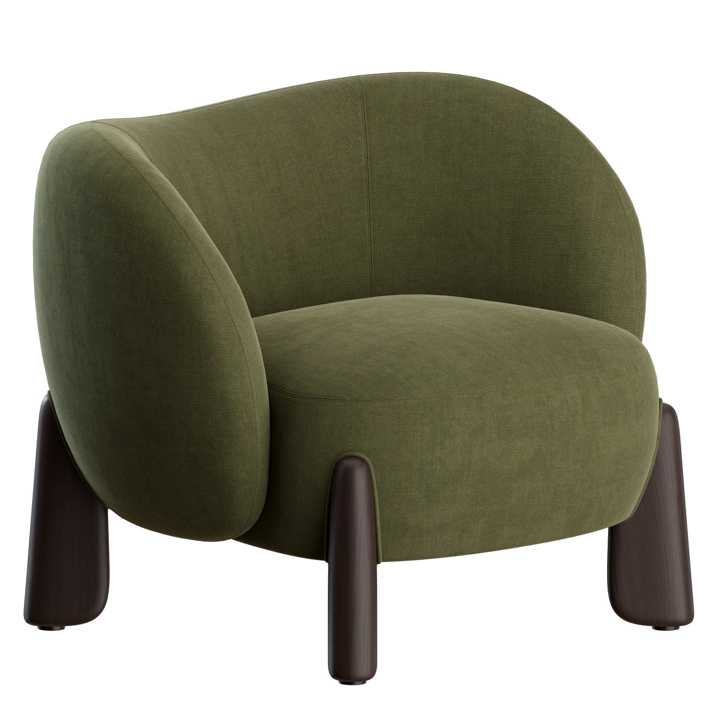 Toothie Armchair by G Grado 3D Model