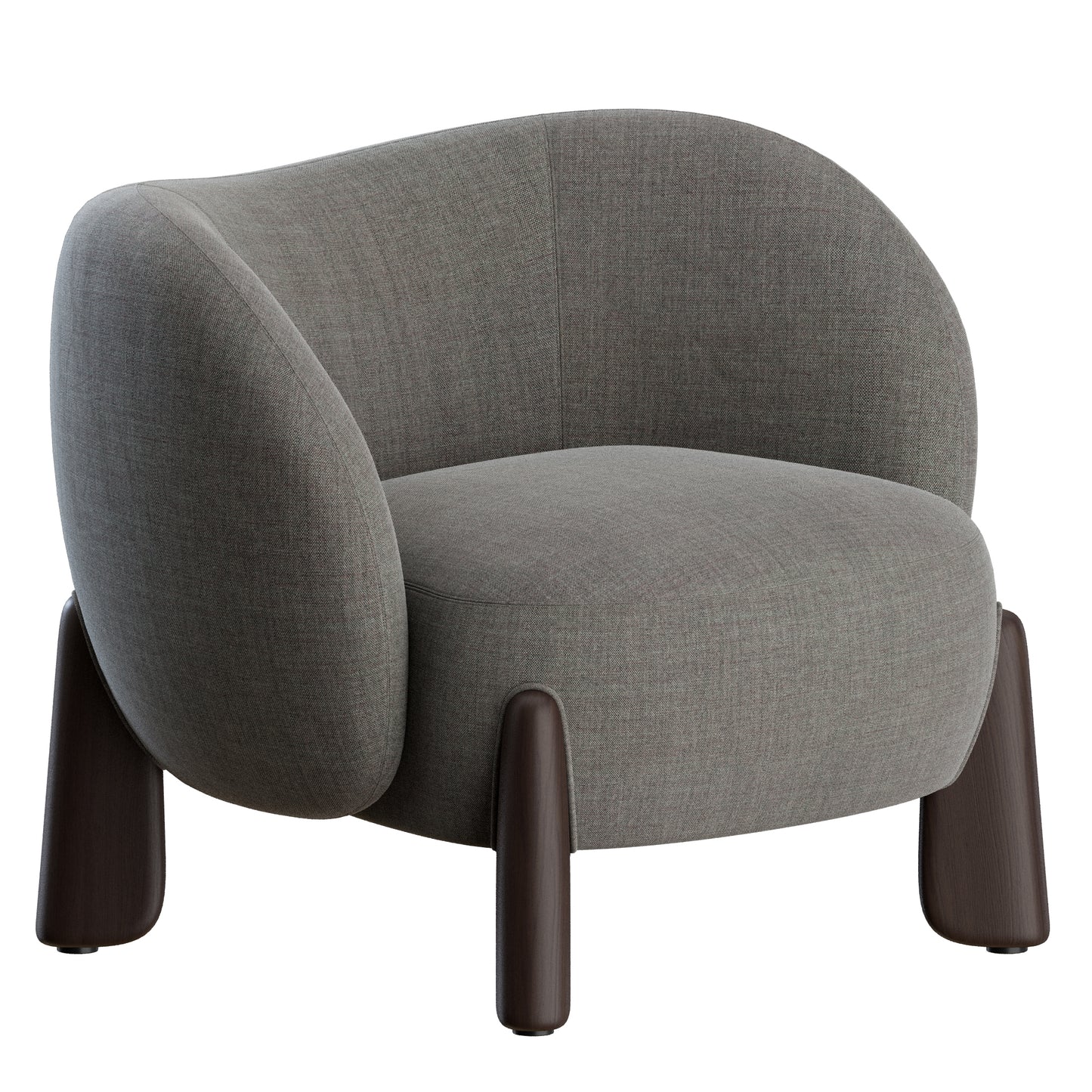Toothie Armchair by G Grado 3D Model