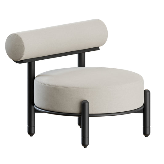 Torii Slipper Chair by Philippe Hurel 3D Model