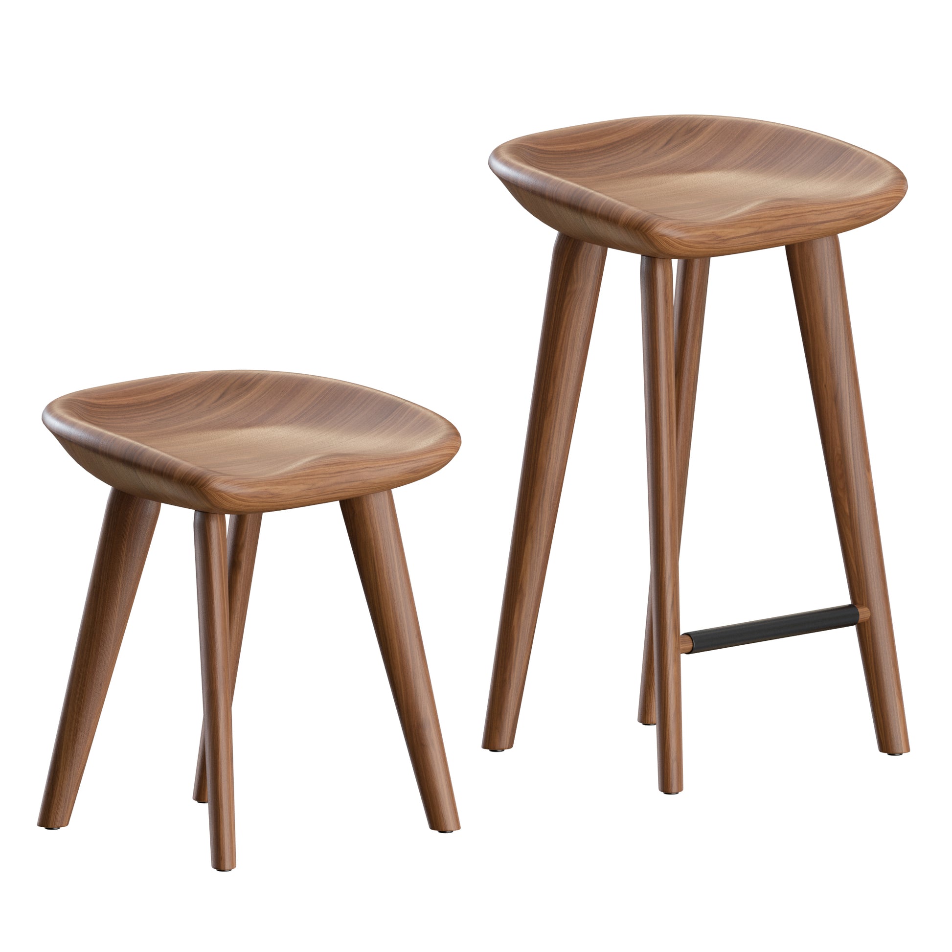 Tractor Bar Stool by Bassam Fellows 3D Model