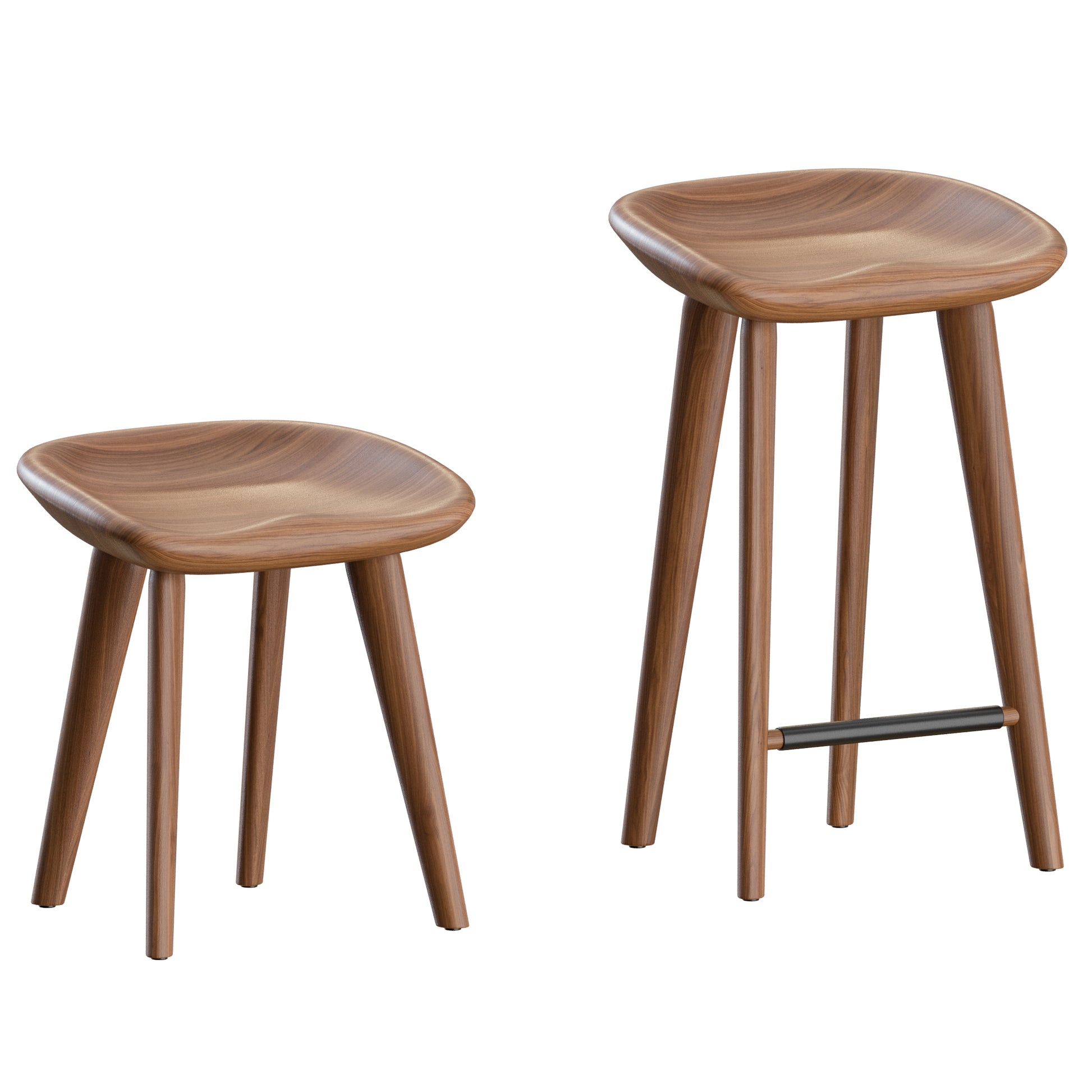 Tractor Bar Stool by Bassam Fellows 3D Model