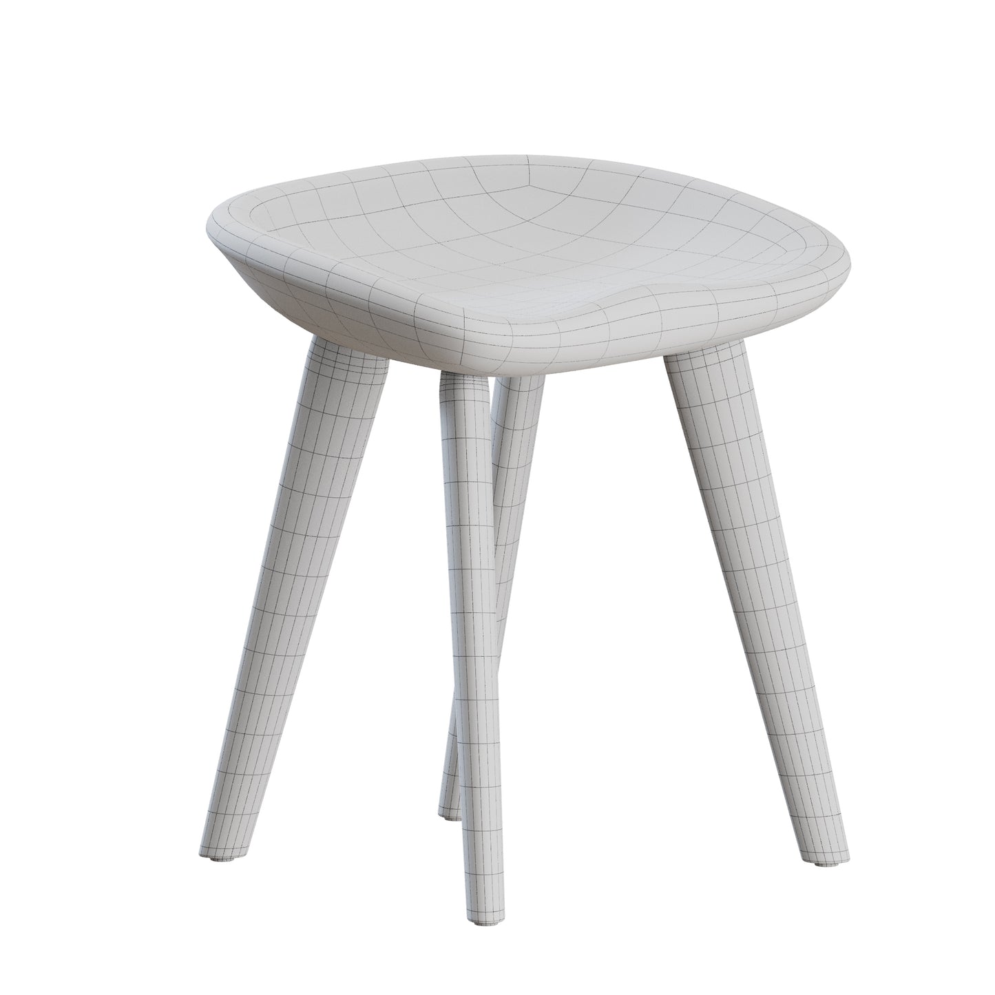 Tractor Stool by BassamFellows 3D Model