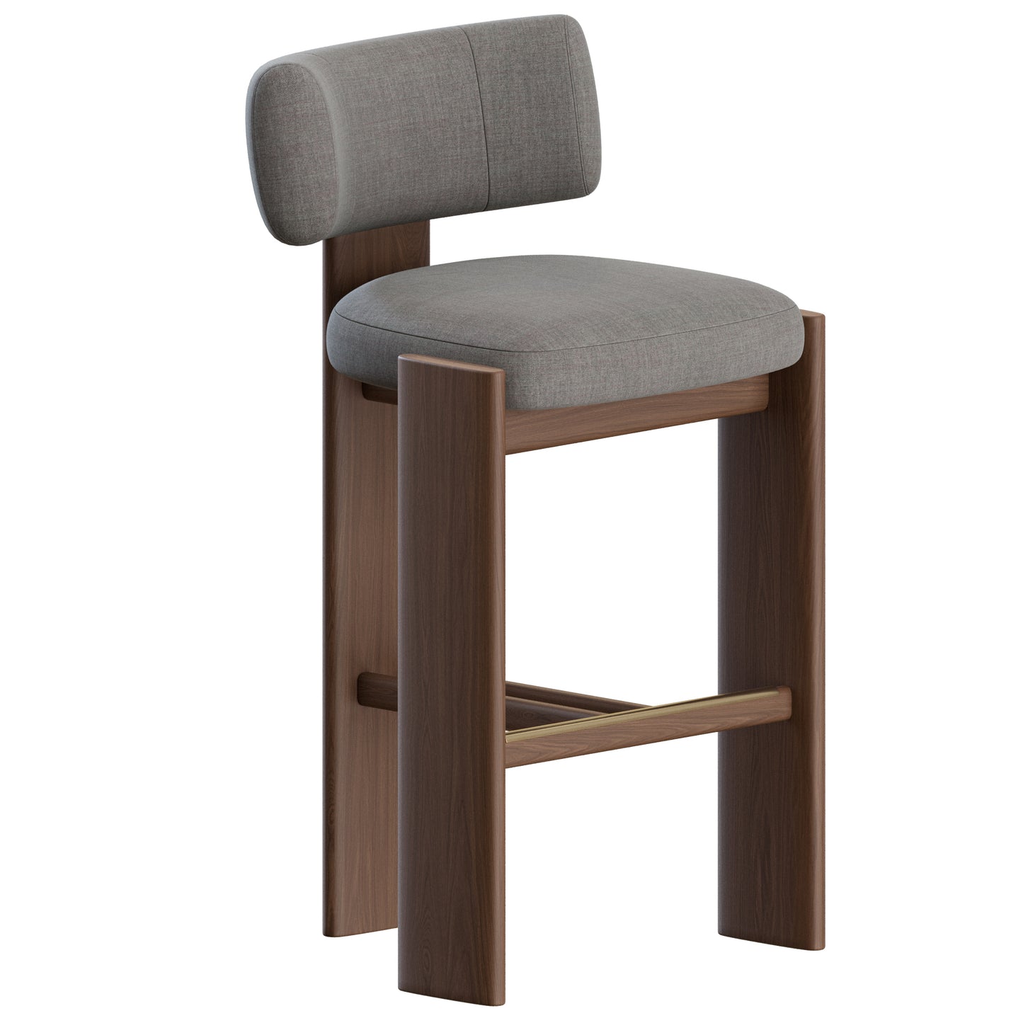 Trine Stool by Nature Design 3D Model