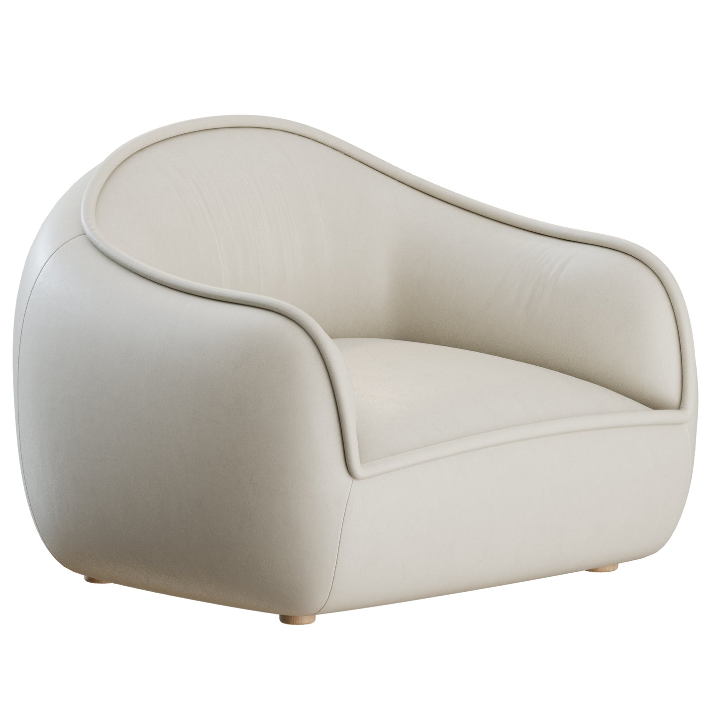Tubo Occasional Chair by Ellison Studios 3D Model