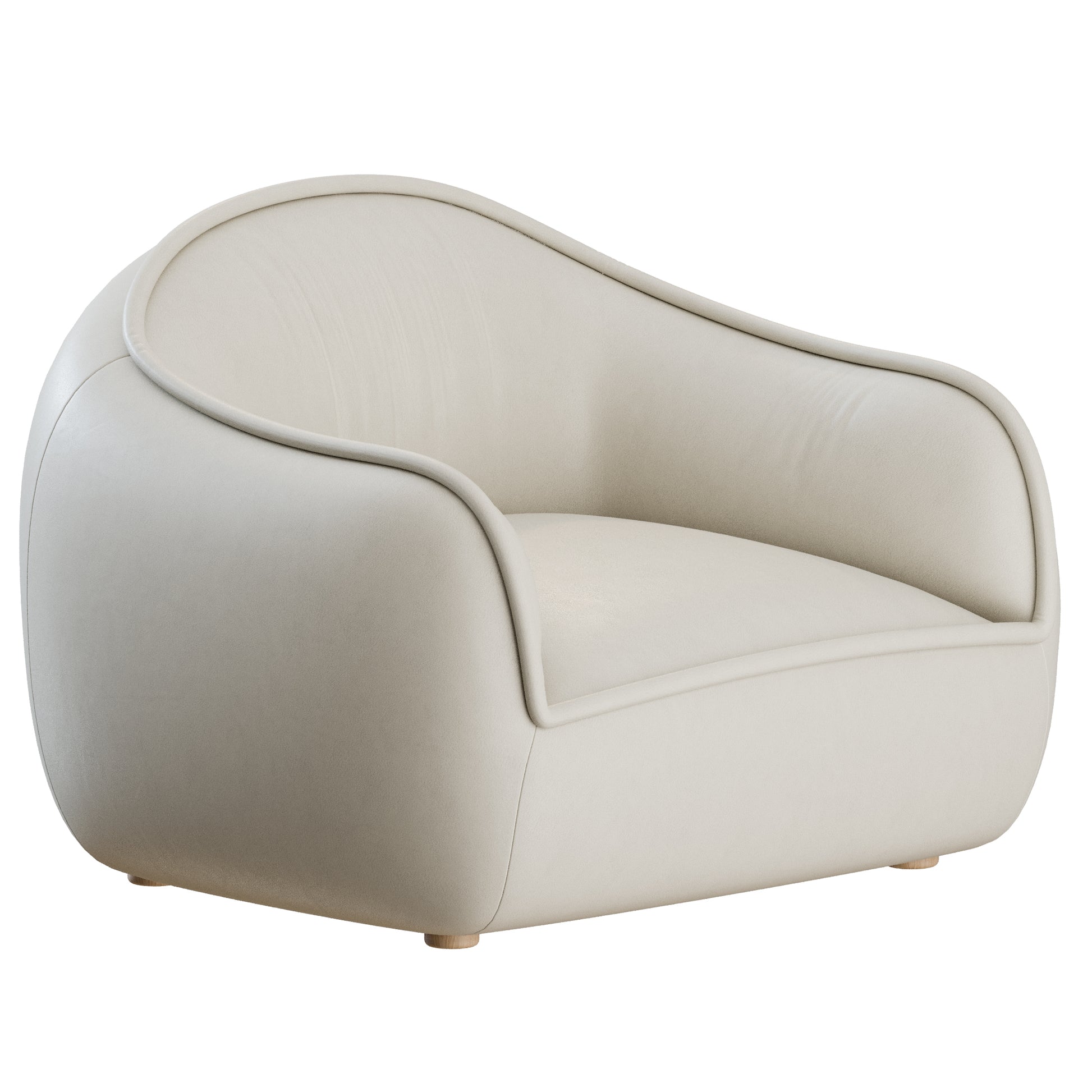 Tubo Occasional Chair by Ellison Studios 3D Model