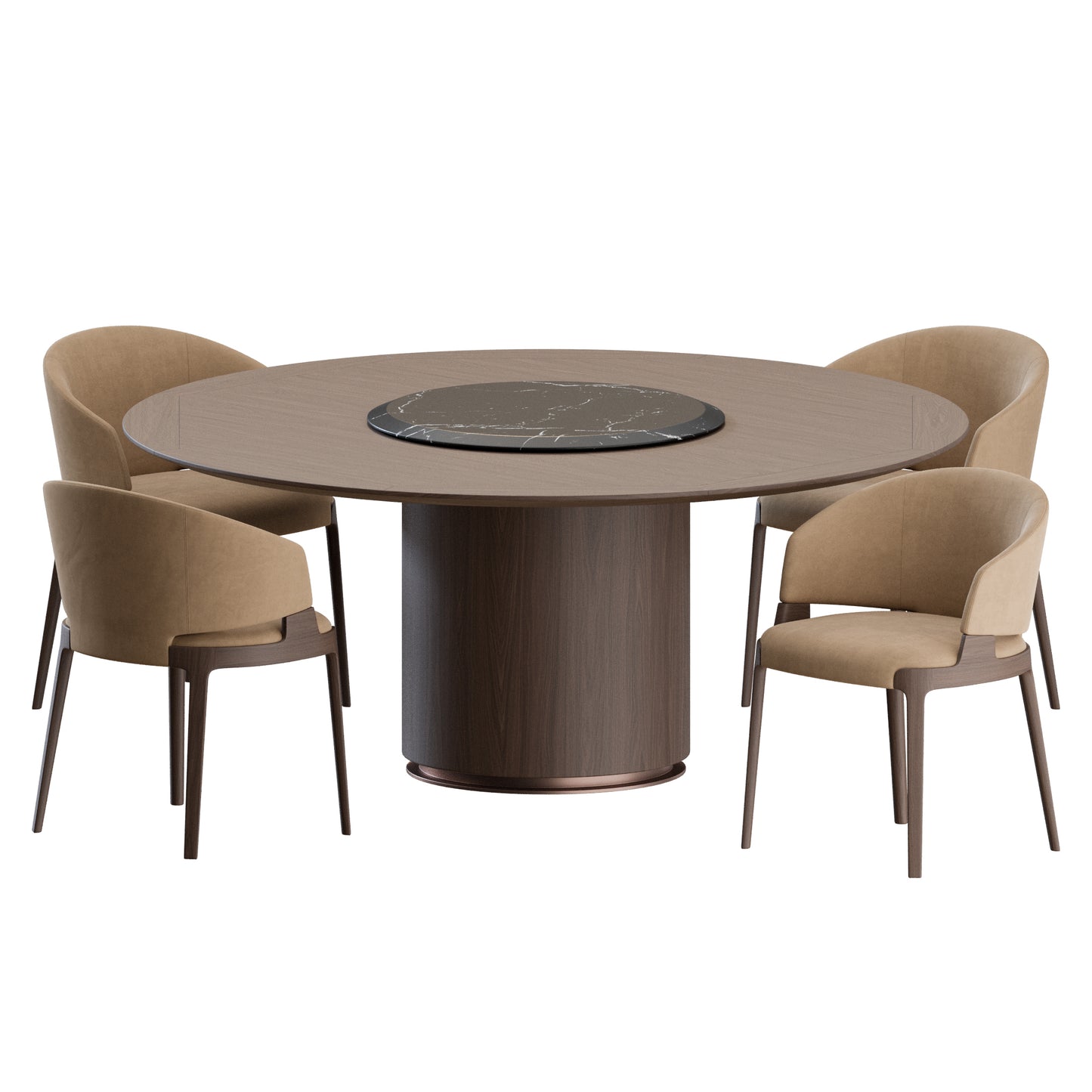 Velis Chair Otab Table by Potocco