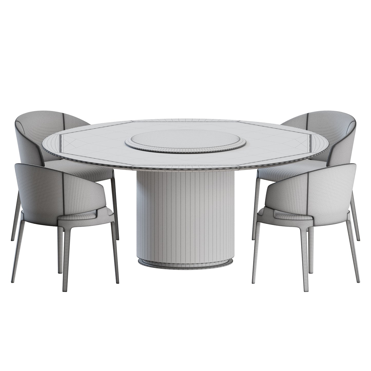 Velis Chair Otab Table by Potocco