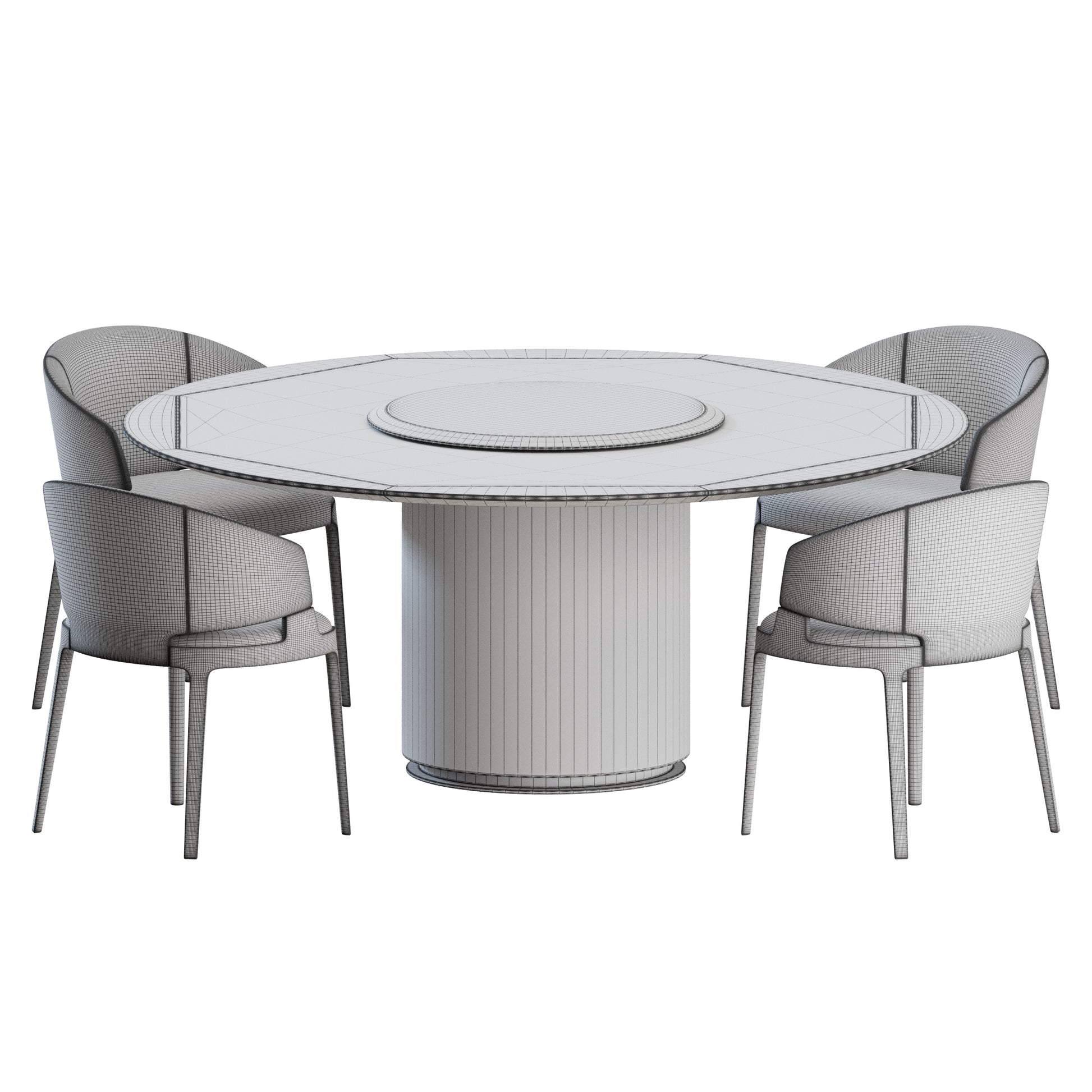 Velis Chair Otab Table by Potocco
