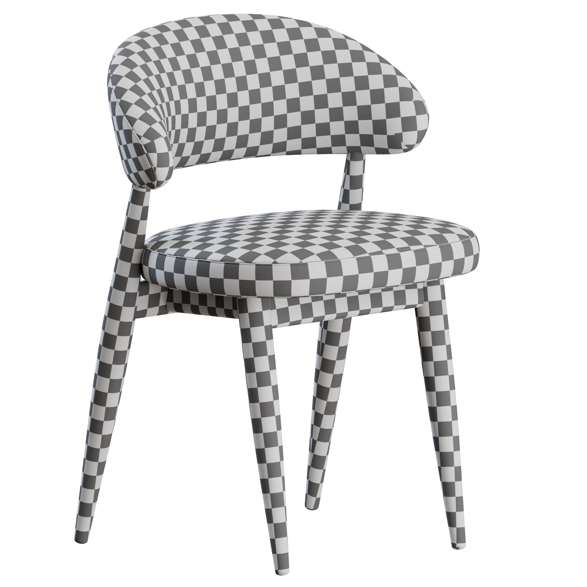 Velvet Chair by Potocco 3D Model