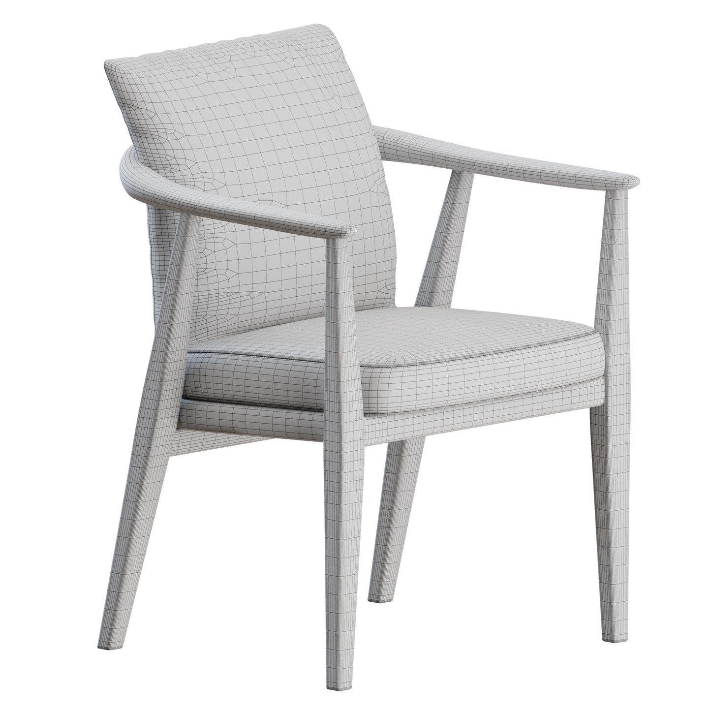 Viola Essence Small Armchair by Poltrona Frau 3D Model